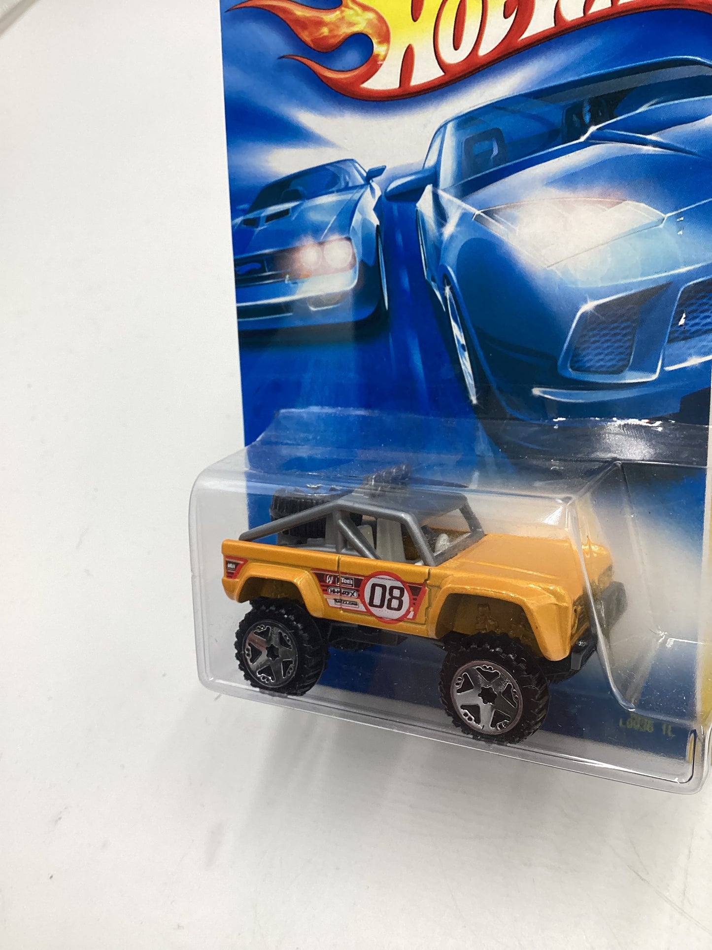 2008 Hot Wheels New Models #21 Custom Ford Bronco Yellow 28B