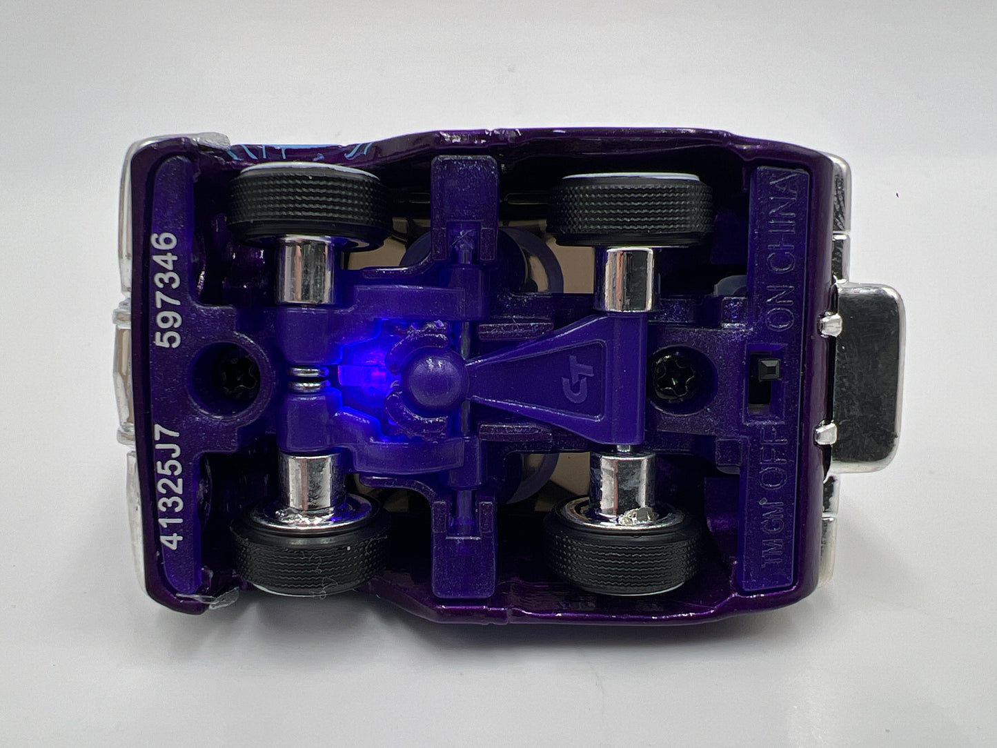 MGA Car Tuned Series 1 Show Glow Lowriders #5 61 Chevy Impala Sport Coupe Purple/Blue