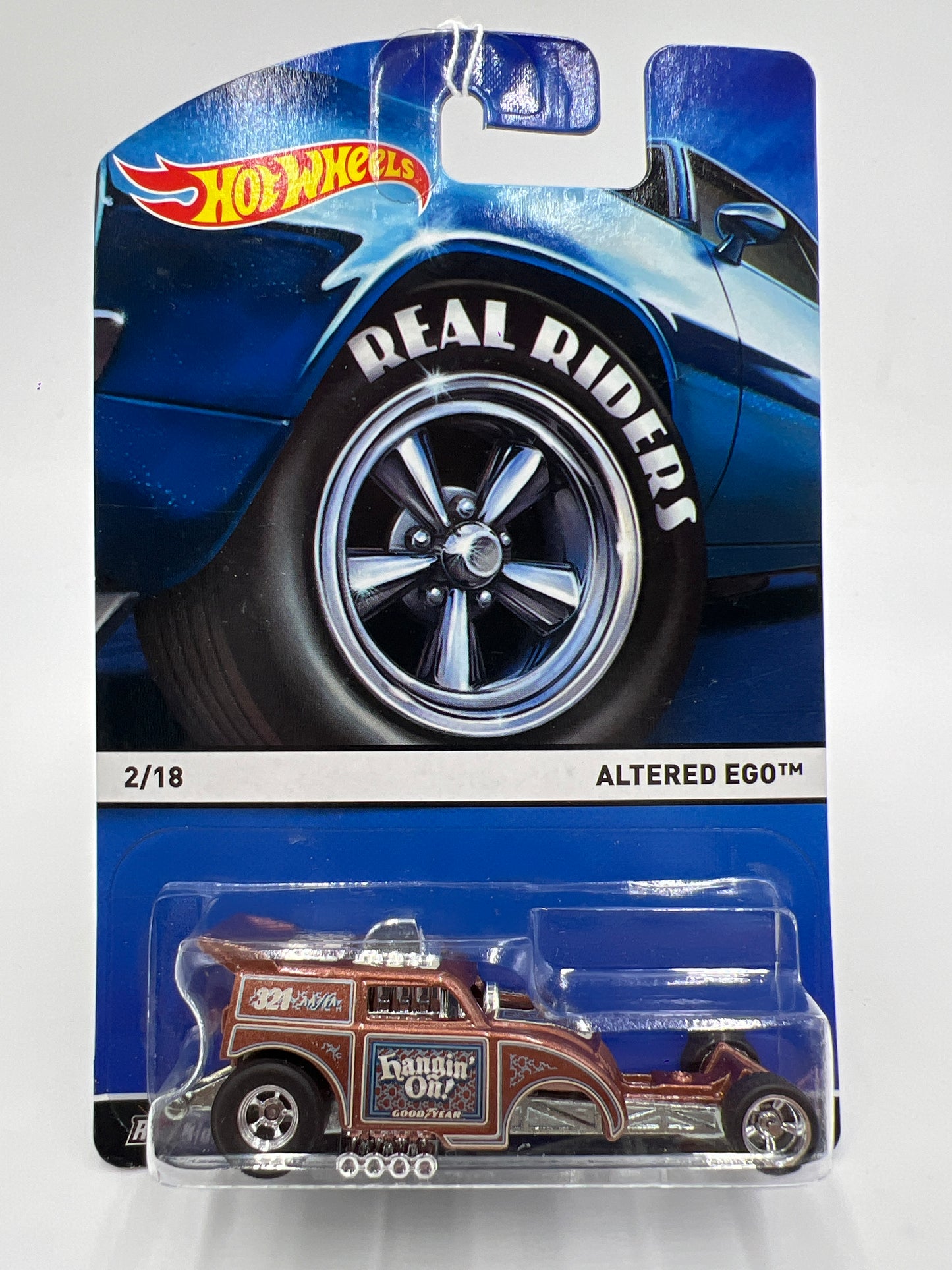 Hot Wheels Premium Real Riders #2 Altered Ego Brown 244K