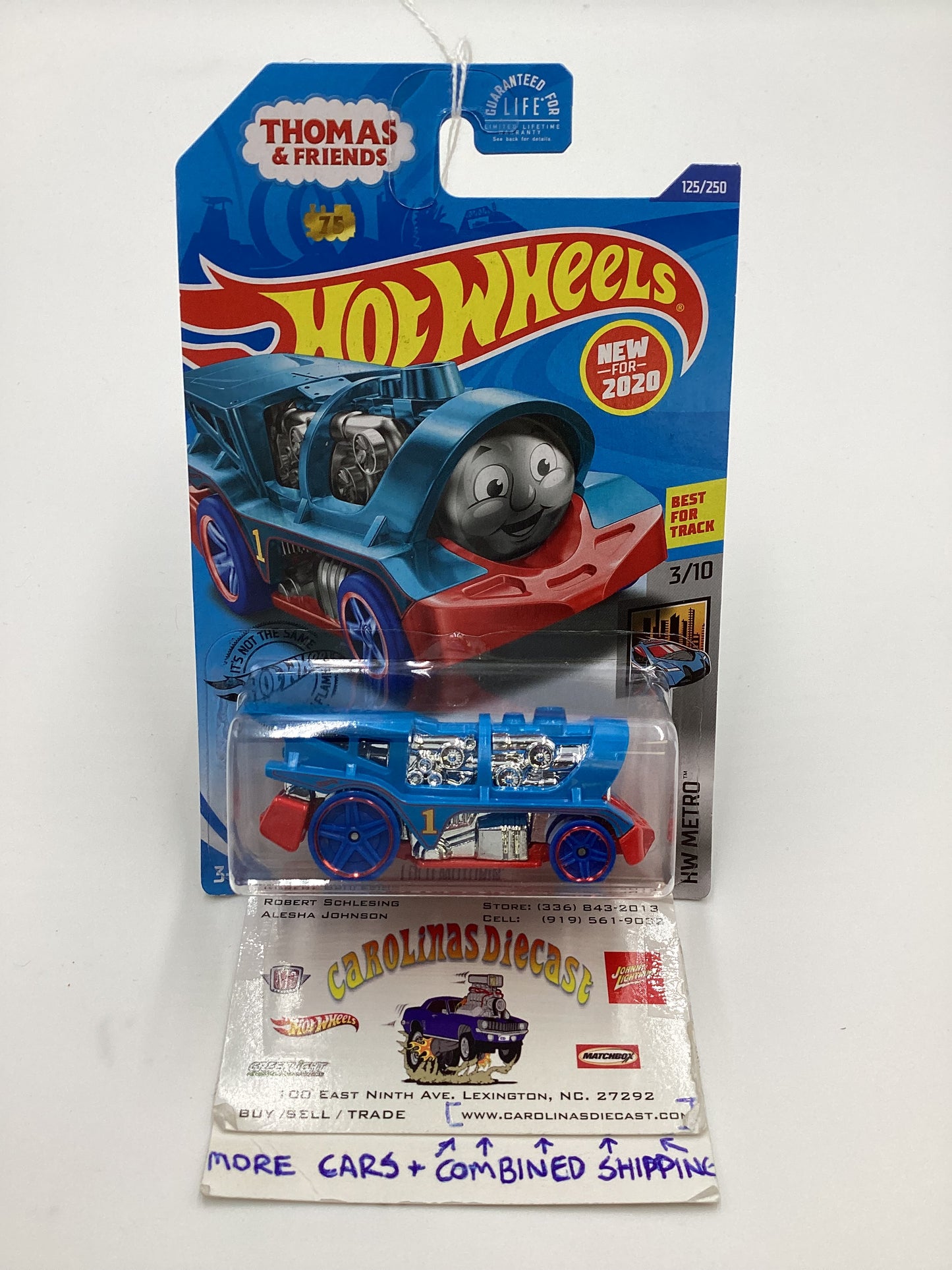 2020 Hot Wheels #125 Loco Motorin Thomas the Train