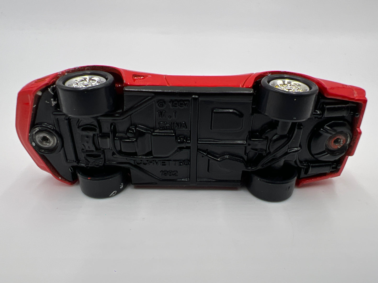 Hot Wheels Collectibles 1/64 Corvette Showcase 1982 Corvette Red Loose