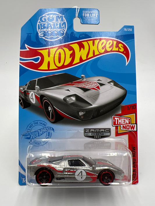 2021 Hot Wheels Walmart Exclusive Zamac 4 #78 Ford GT-40 Gumball 3000 143A