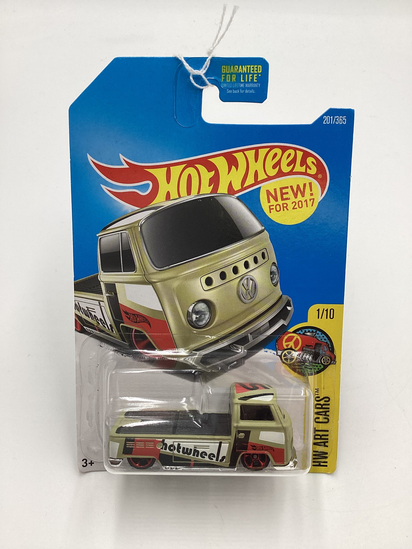 2017 Hot Wheels #201 Volkswagen T2 Pickup Tan 96D