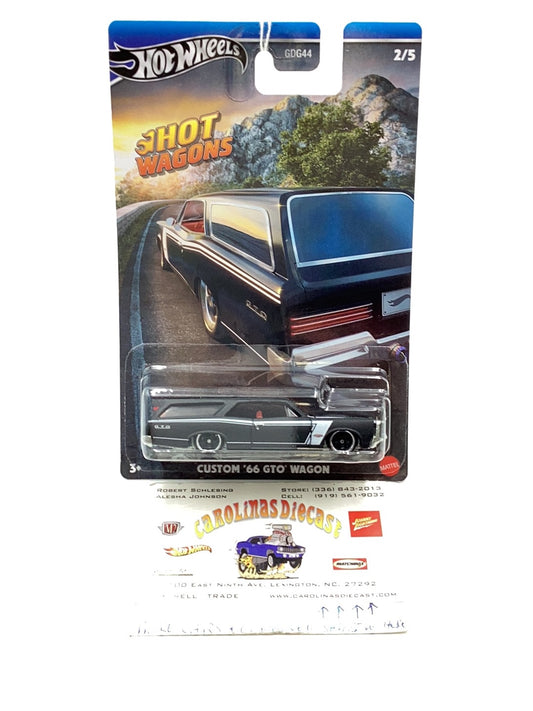 2023 hot wheels Hot Wagons Custom 66 GTO Wagon 2/5 158F