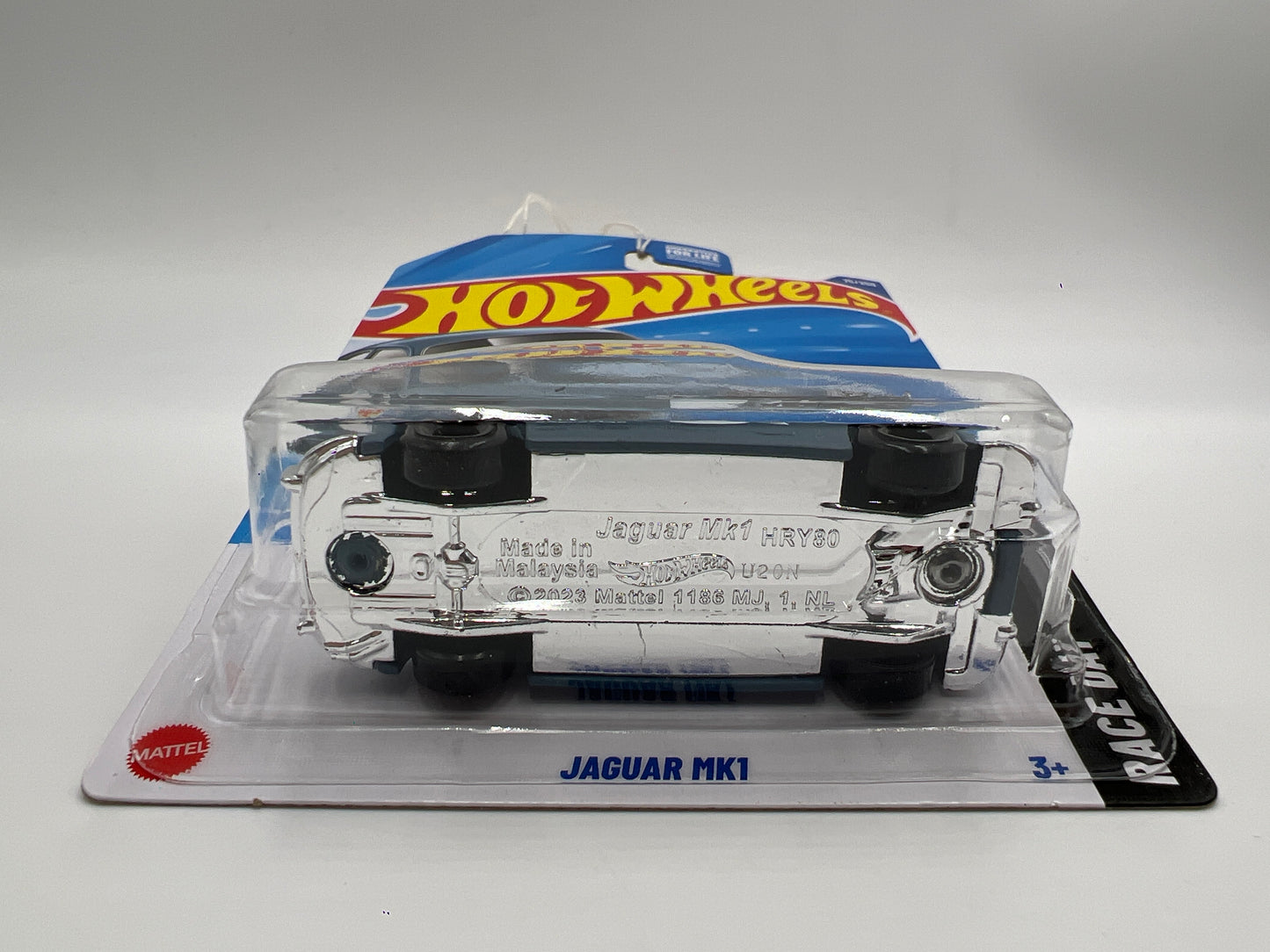 2025 Hot Wheels M Case Race Day #75 Jaguar MK1 Blue 66C