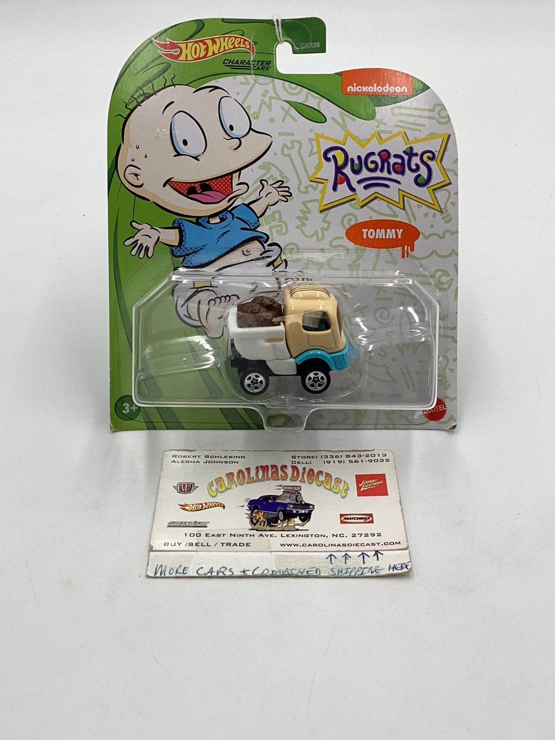 Hot Wheels Character Cars Nickelodeon Rugrats Tommy 112G