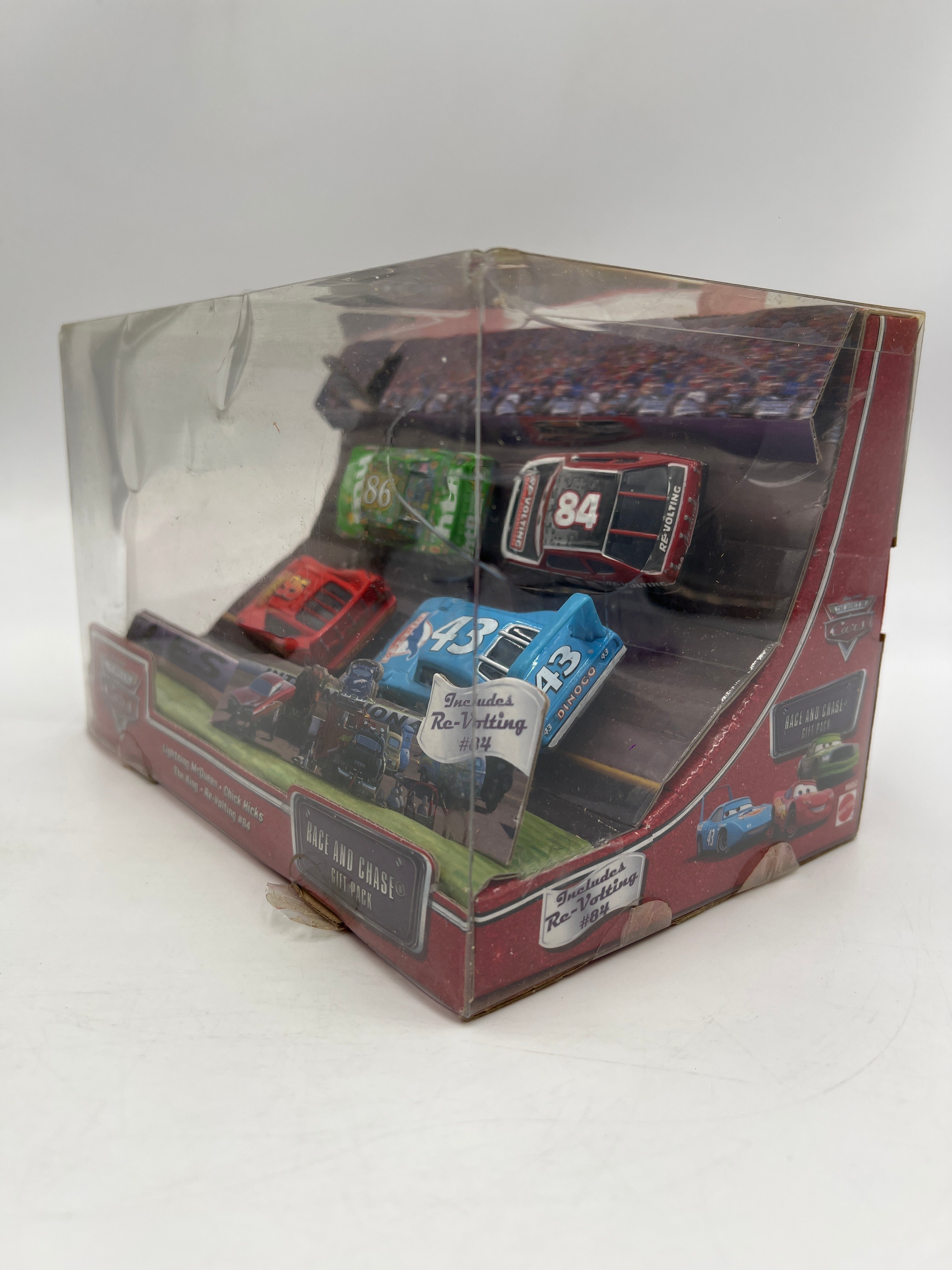 Disney Pixar The World Of Cars Race And Chase Gift Pack 4 Car Set