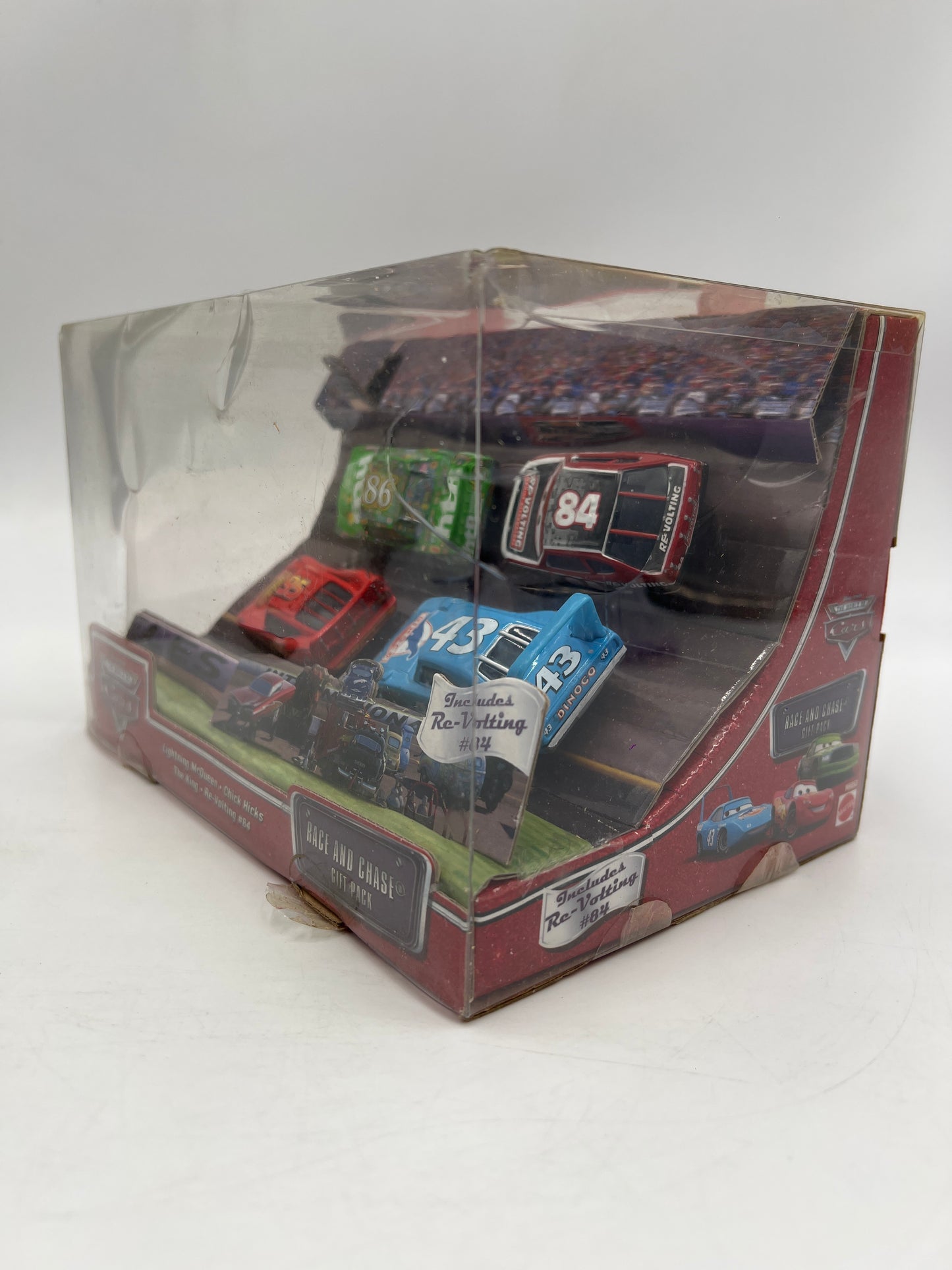 Disney Pixar The World Of Cars Race And Chase Gift Pack 4 Car Set