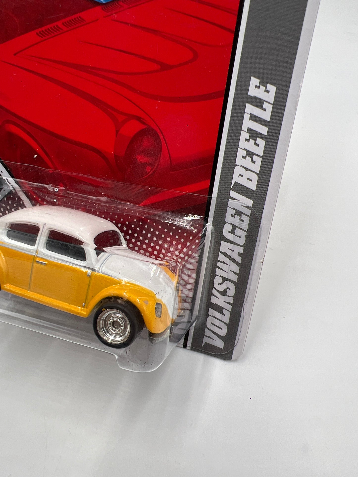 Hot Wheels Premium Garage Series #1 Volkswagen Beetle Yellow/White
