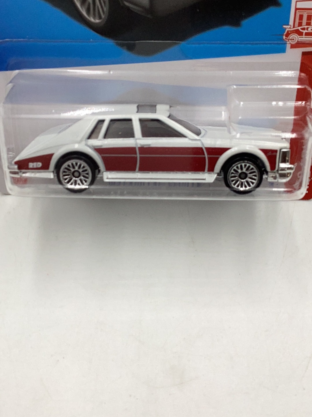 hot wheels red edition #75 82 Cadillac Seville 150G