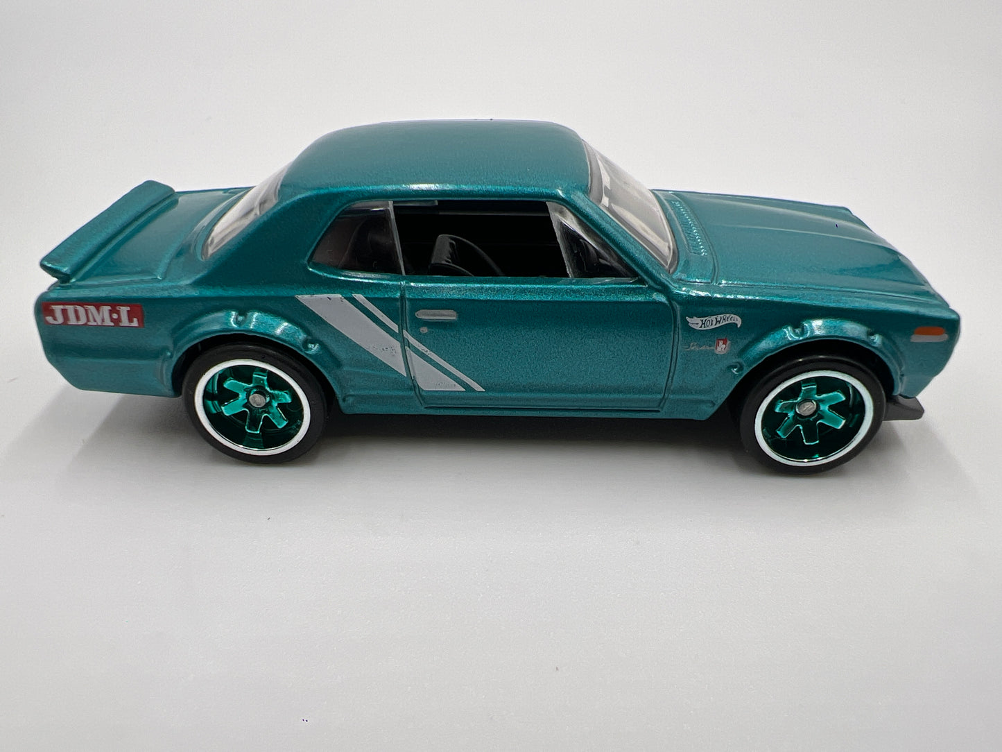 Hot Wheels Nissan Skyline H/T 2000GT-X Teal CUSTOM