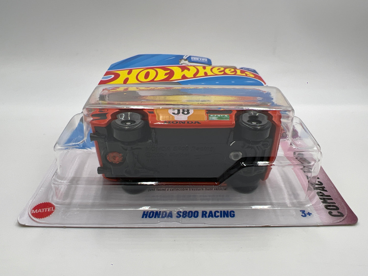 2025 Hot Wheels L Case Treasure Hunt Compact Kings #212 Honda S800 Racing Orange 276C
