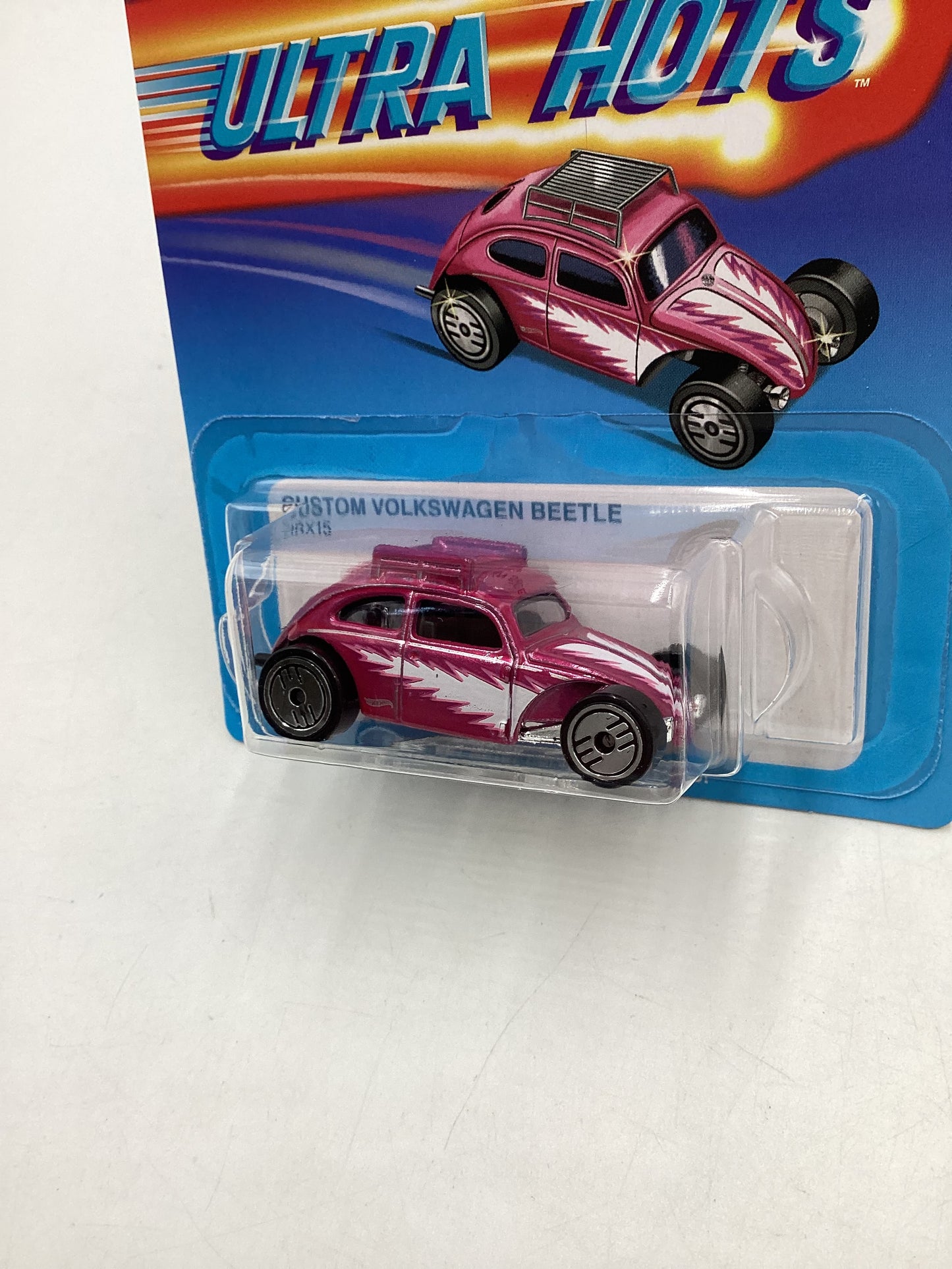 2024 Hot wheels Target Ultra Hots #8 Custom Volkswagen Beetle Pink 154C