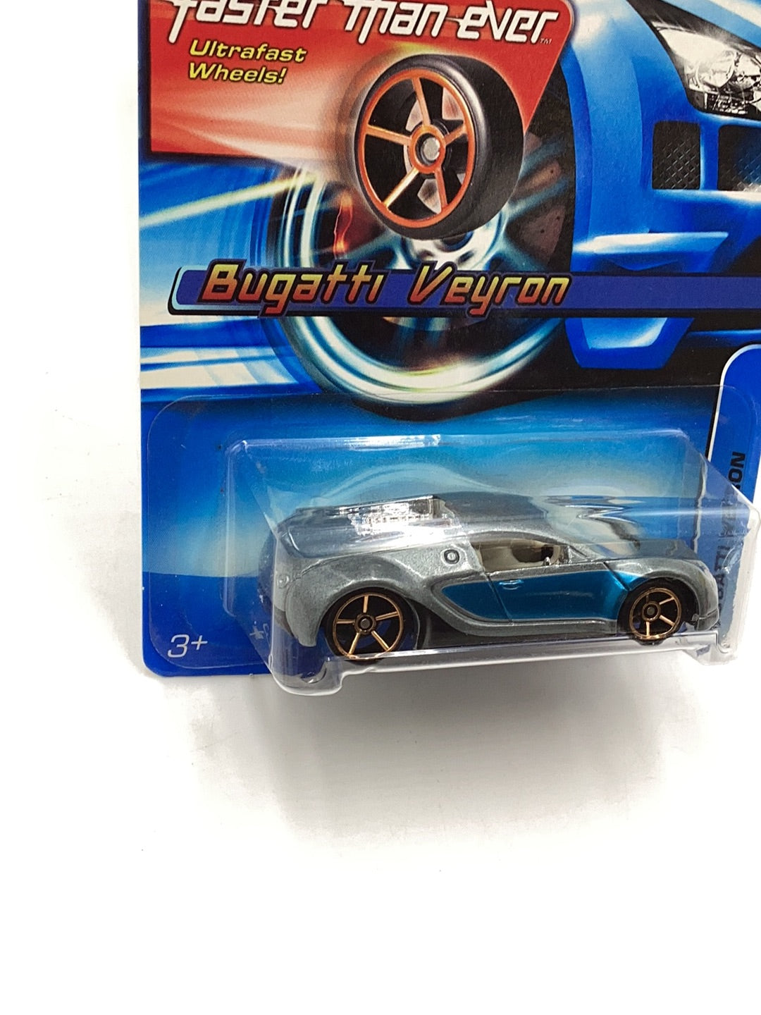 2006 Hot Wheels #144 Bugatti Veyron FTE W/Protector