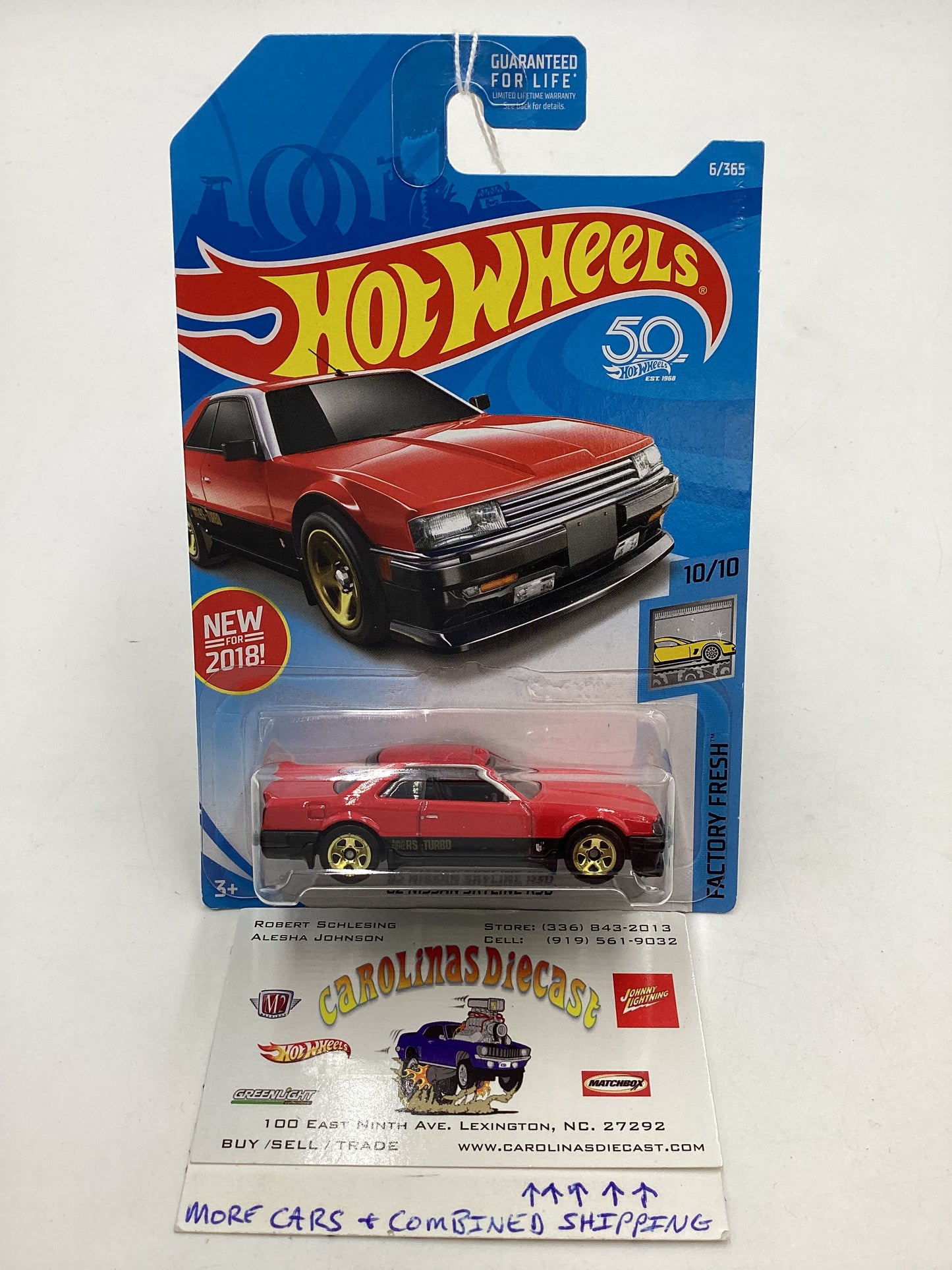 2018 Hot Wheels Factory Fresh #6 82 Nissan Skyline R30 82G