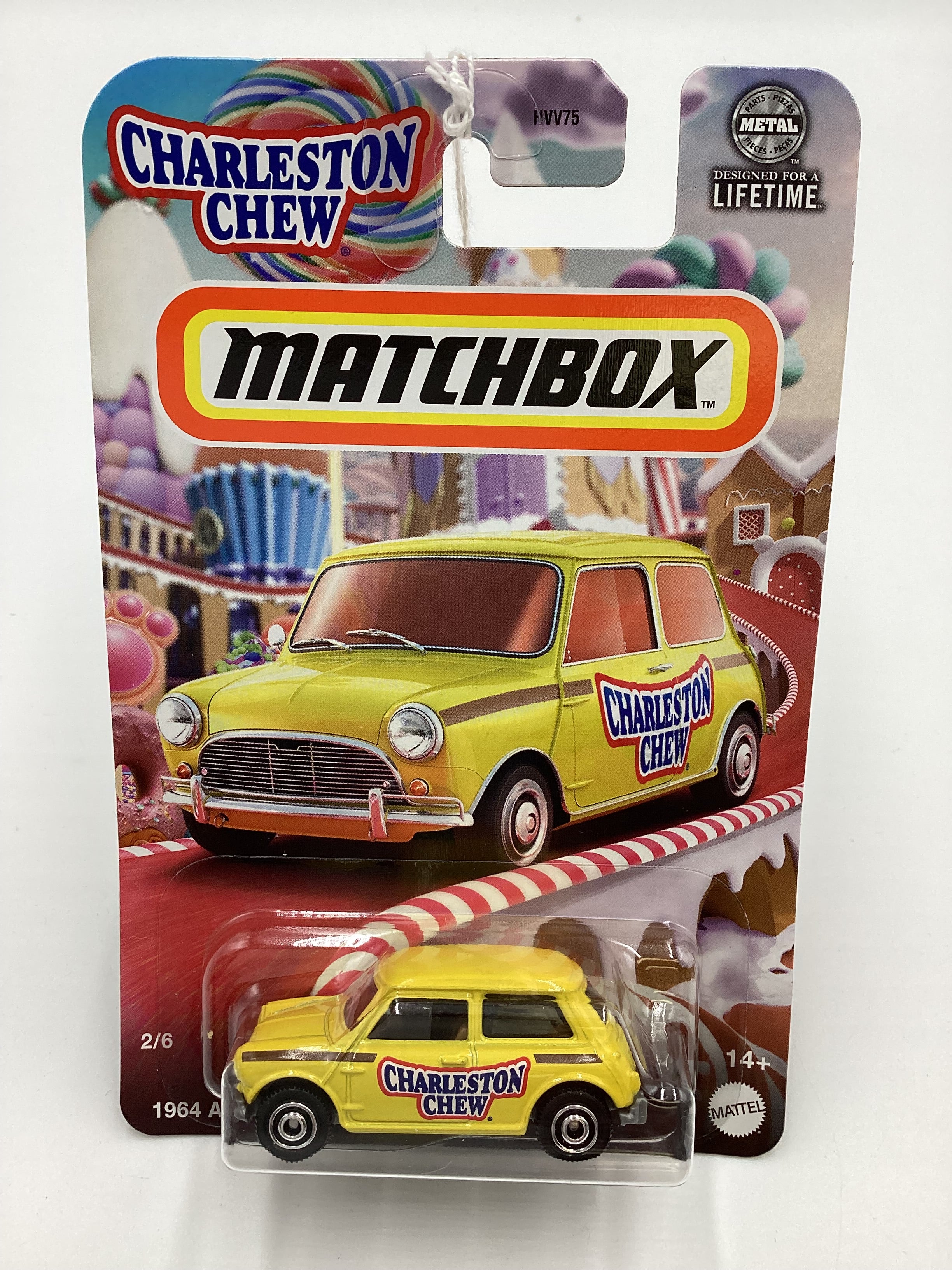 ミニチュチュ 2024 Matchbox Candy Series Charleston Chew#2 1964 Austin Mini