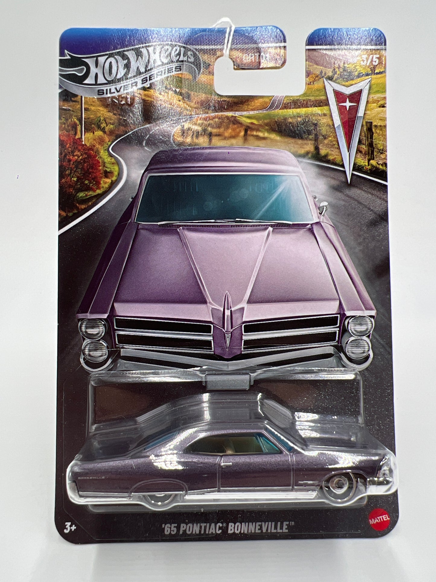 2026 Hot Wheels Silver Series Pontiac #3 65 Pontiac Bonneville Purple 162H