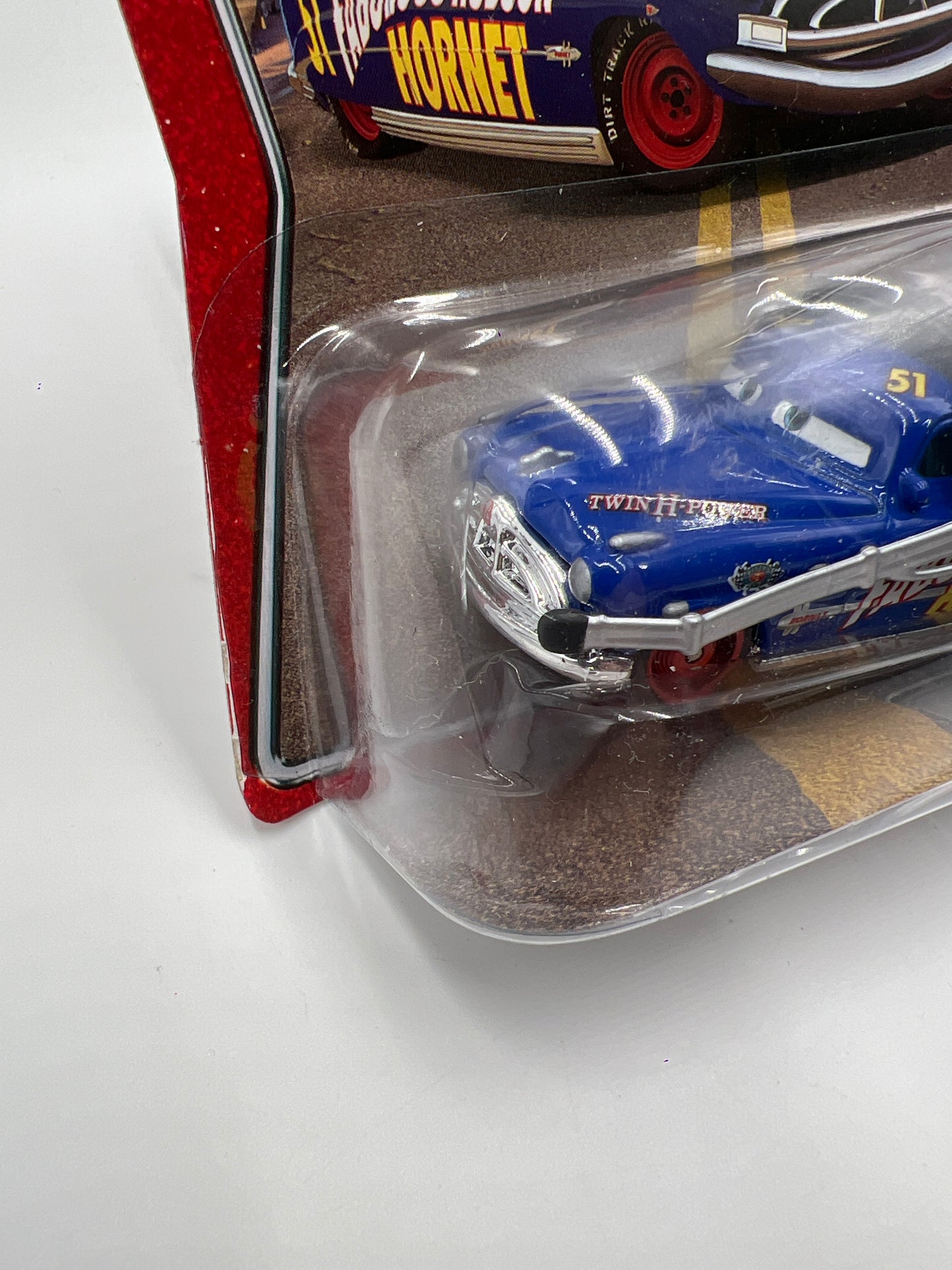Disney Pixar The World Of Cars #33 Pit Crew Member Fabulous Hudson Hornet Blue 140A