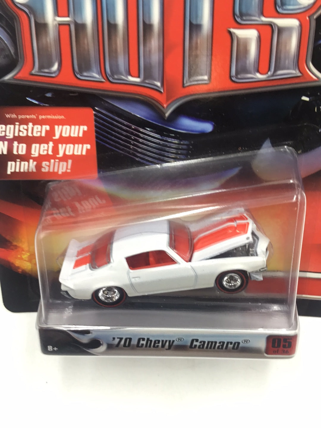 Hot wheels Ultra Hots 70 Chevy Camaro with Real Riders