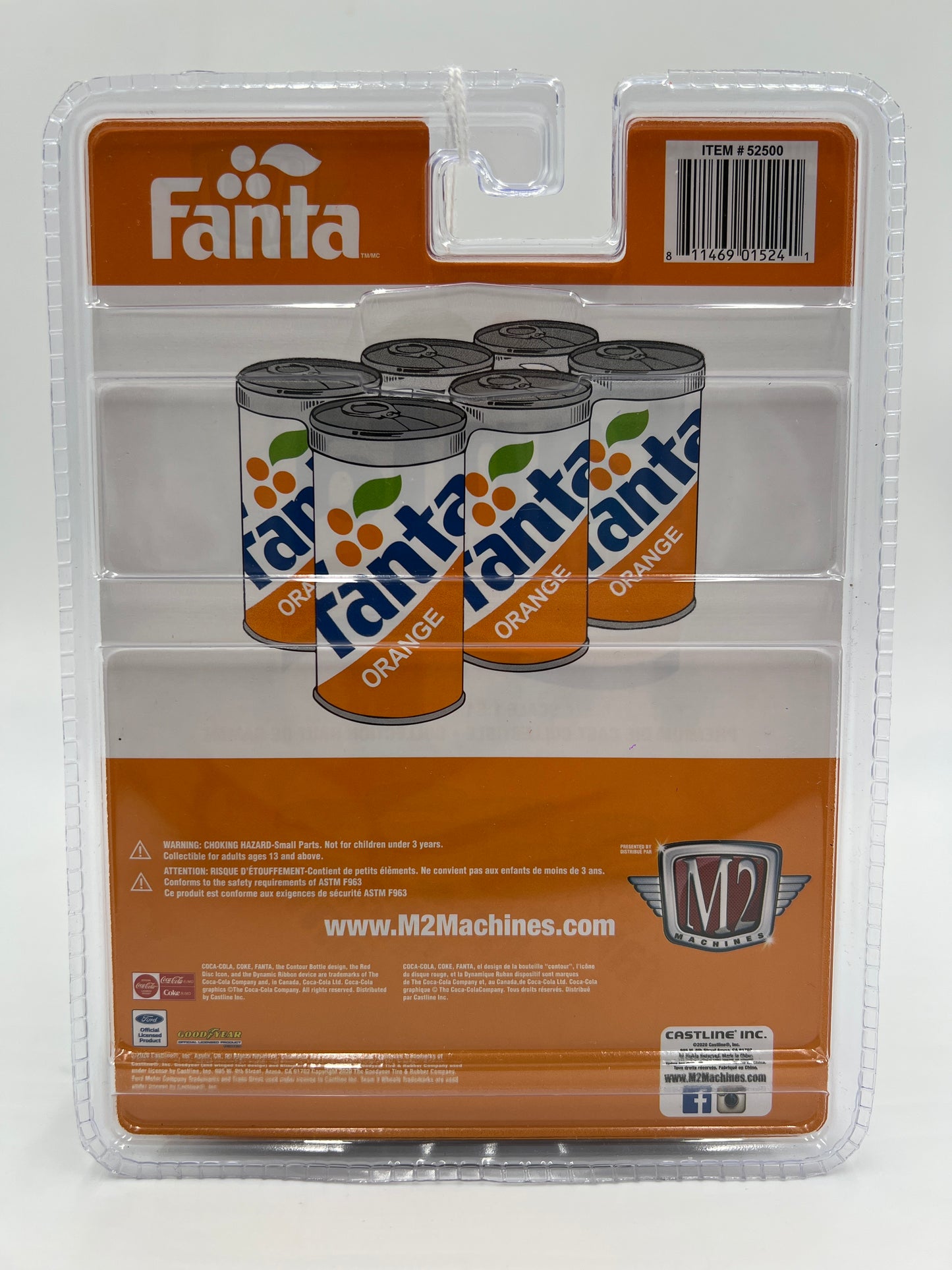 M2 Machines Fanta CHASE 1988 Ford Mustang GT A07