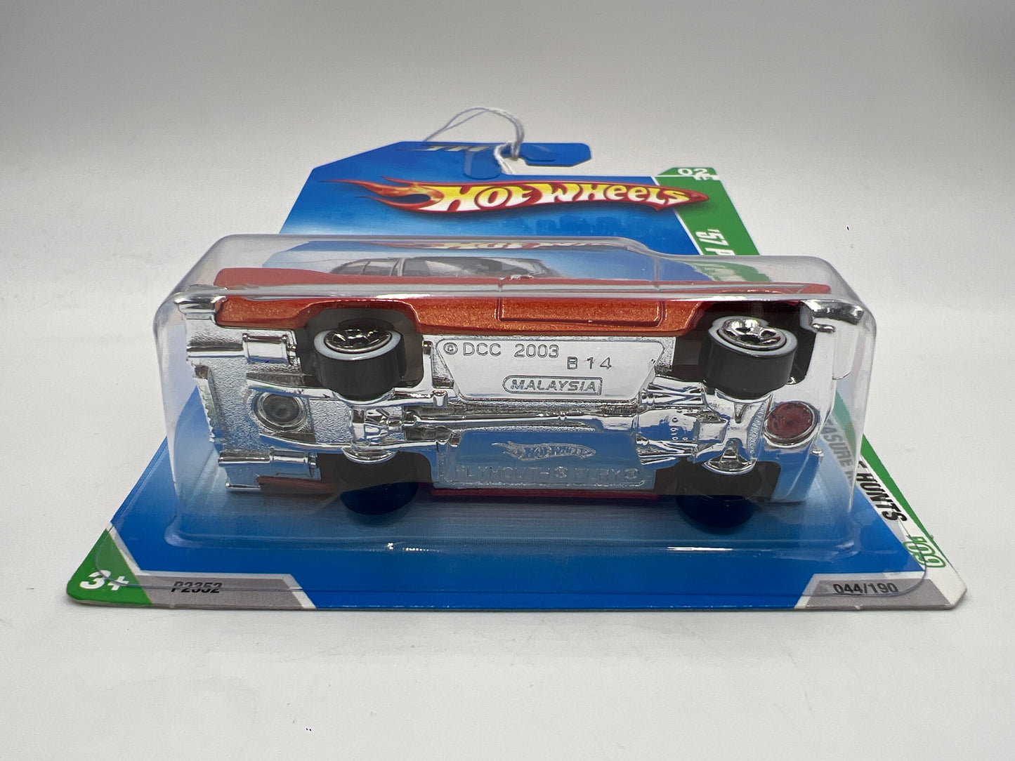 2009 Hot Wheels Treasure Hunts #44 57 Plymouth Fury Orange