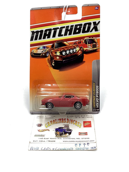 Matchbox 2010 #17 67 Volvo P1800S red 91D