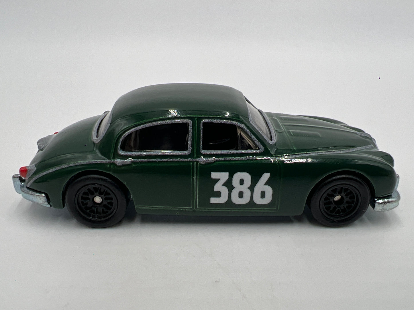Hot Wheels 1/64 Premium Jaguar MK1 Green Loose