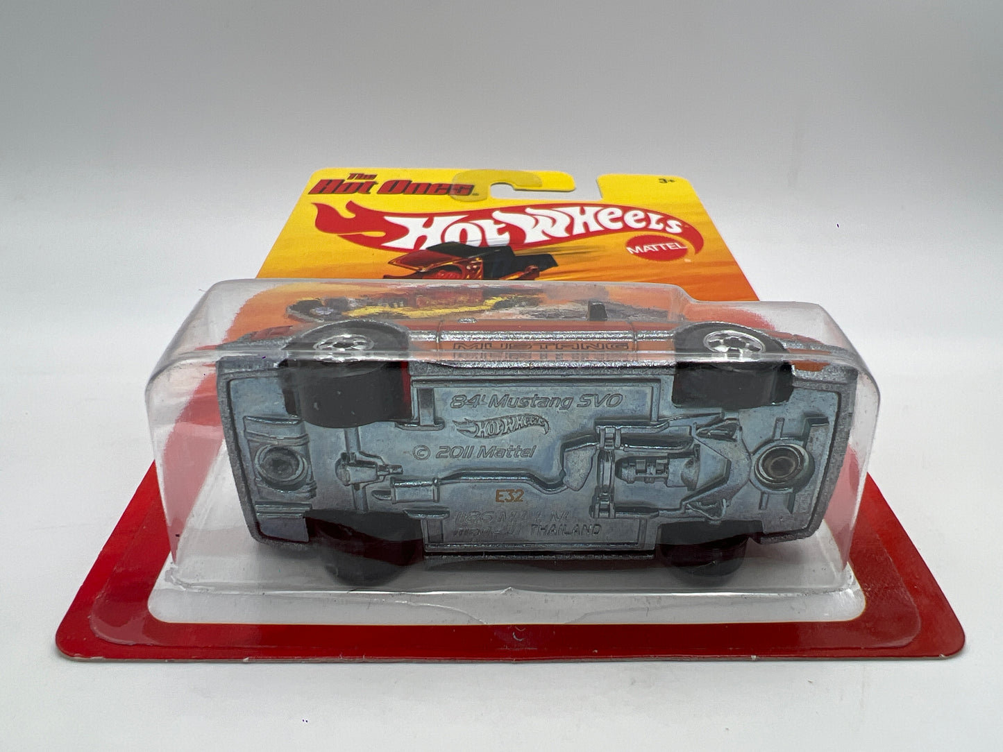 Hot Wheels Target Exclusive The Hot Ones 84 Mustang SVO Silver W/Protector