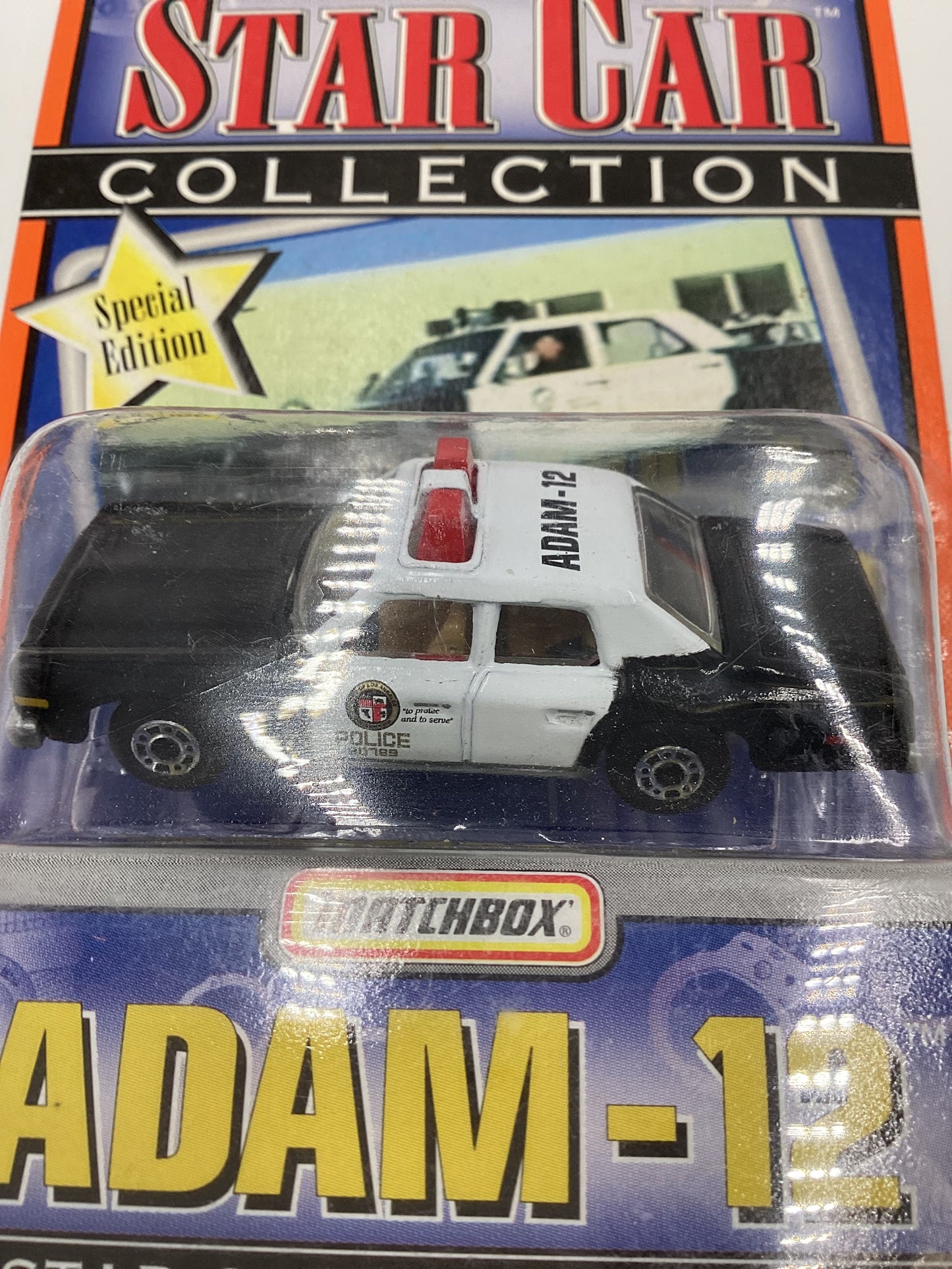 Matchbox Star Car Collection Adam-12 Grand Fury Police Car