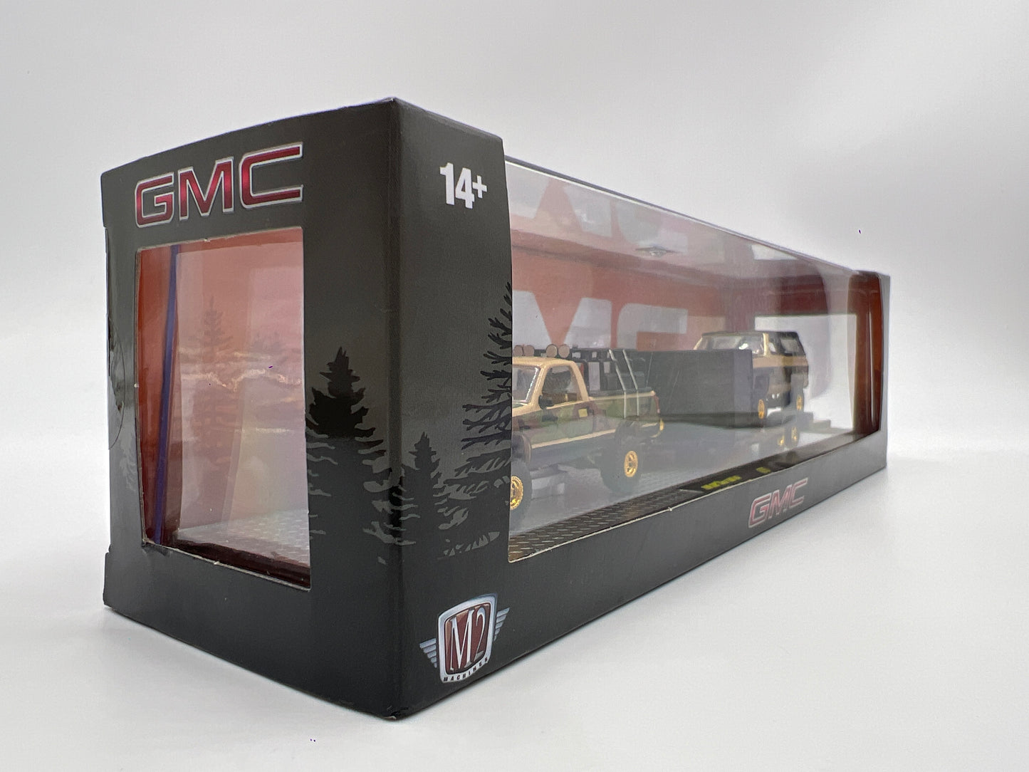 M2 Machines Auto Haulers CHASE 1998 GMC Sierra 1500 4x4 & 1973 GMC Jimmy Sierra 4x4 R75