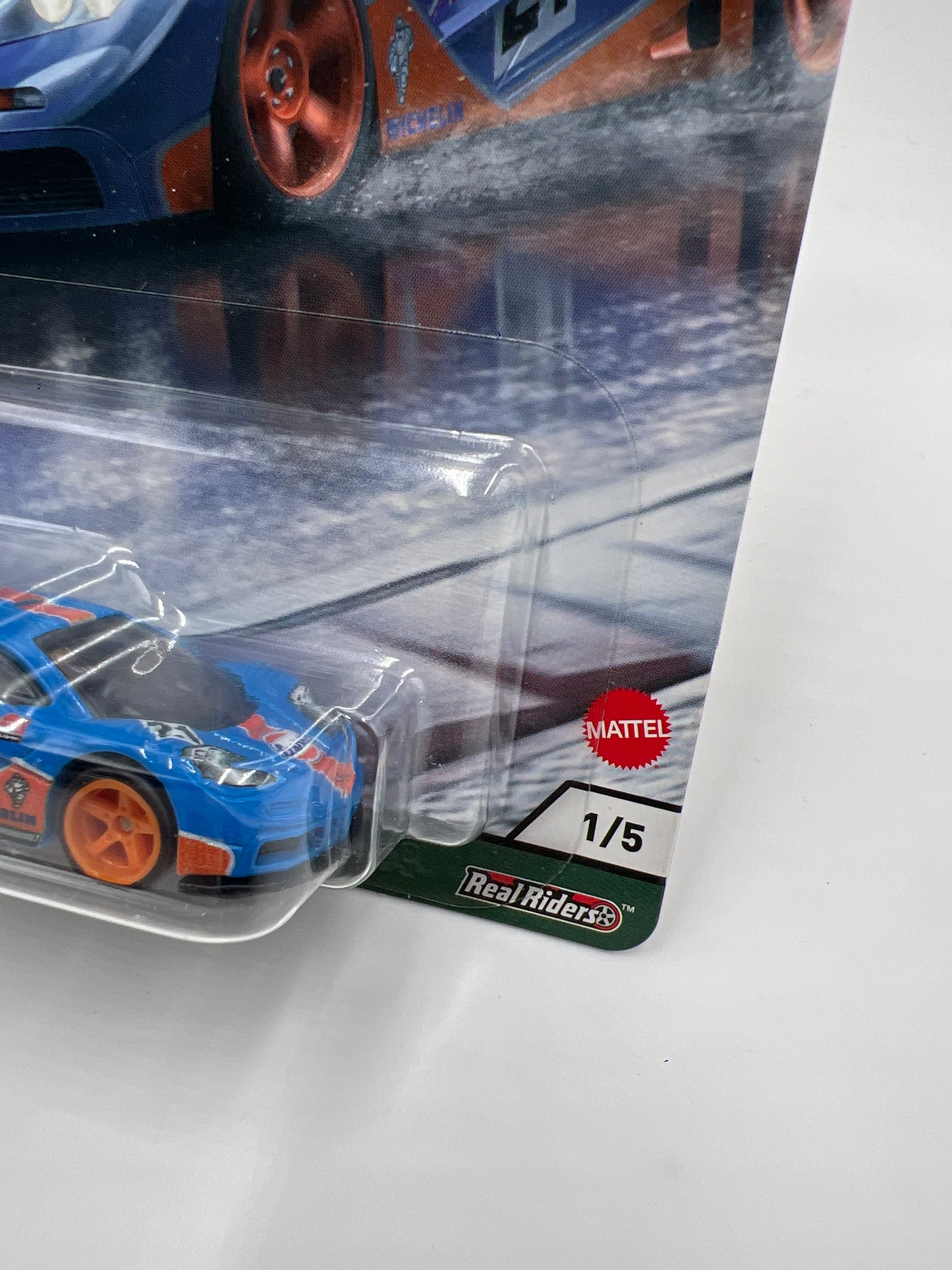 Hot Wheels Premium British Horsepower #1 McLaren F1 GTR Gulf Blue 253D