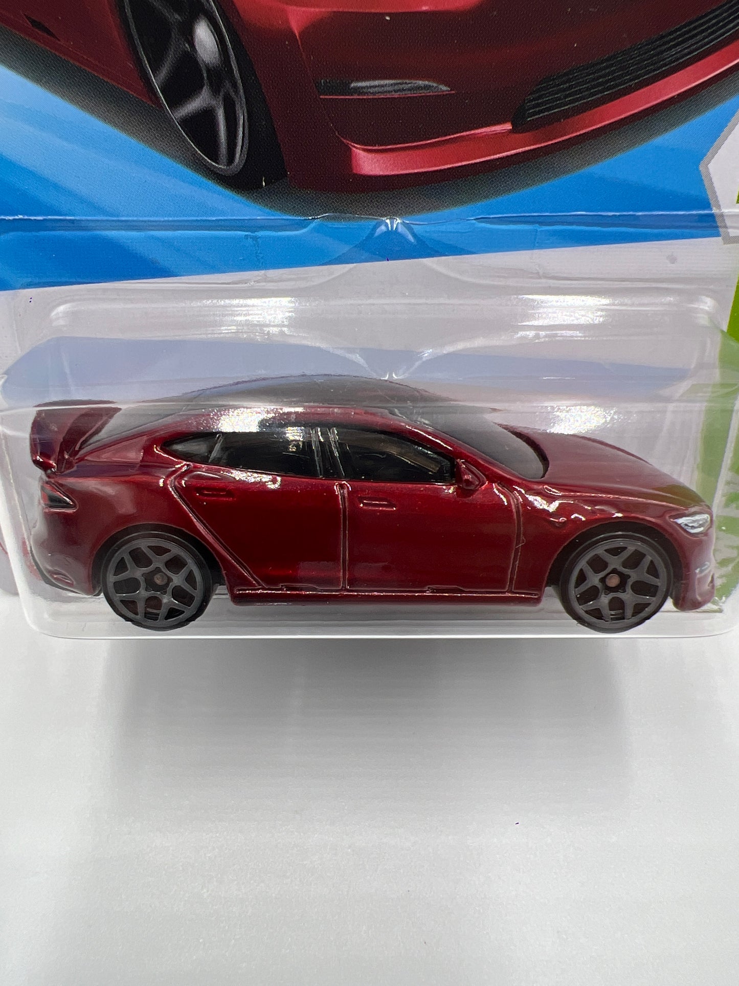 2025 Hot Wheels B Case #9 Tesla Model S Plaid Red