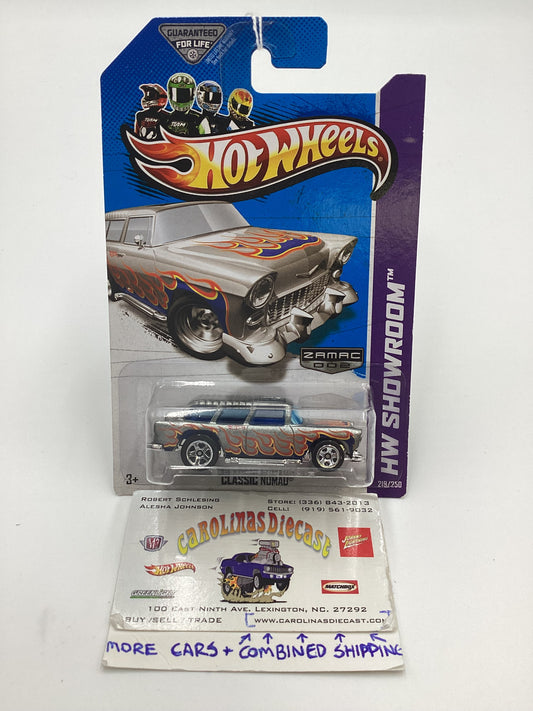 2013 Hot Wheels #219 Classic Nomad Zamac 002 144i