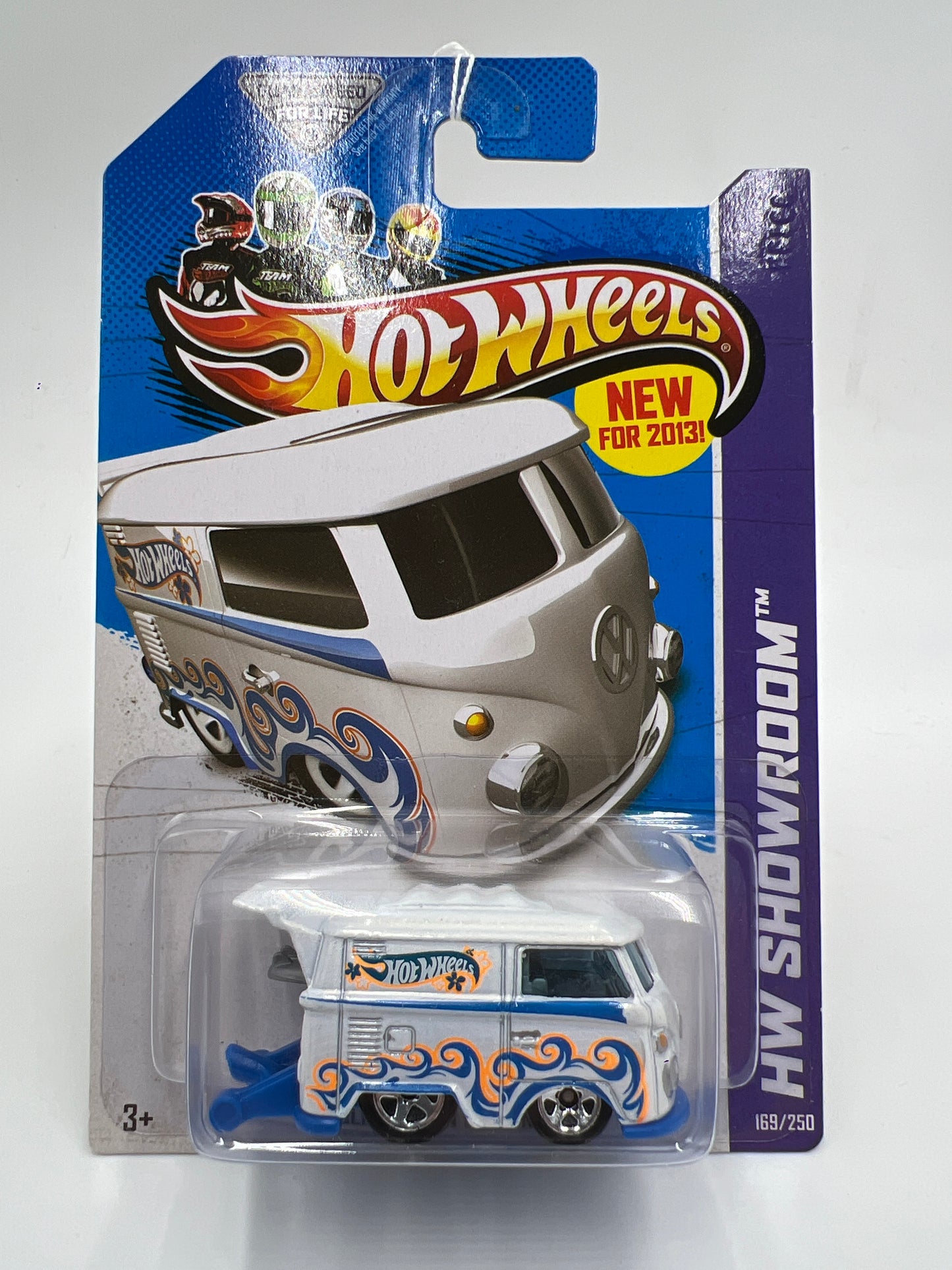 2013 Hot Wheels Showroom #169 Kool Kombi White 96A