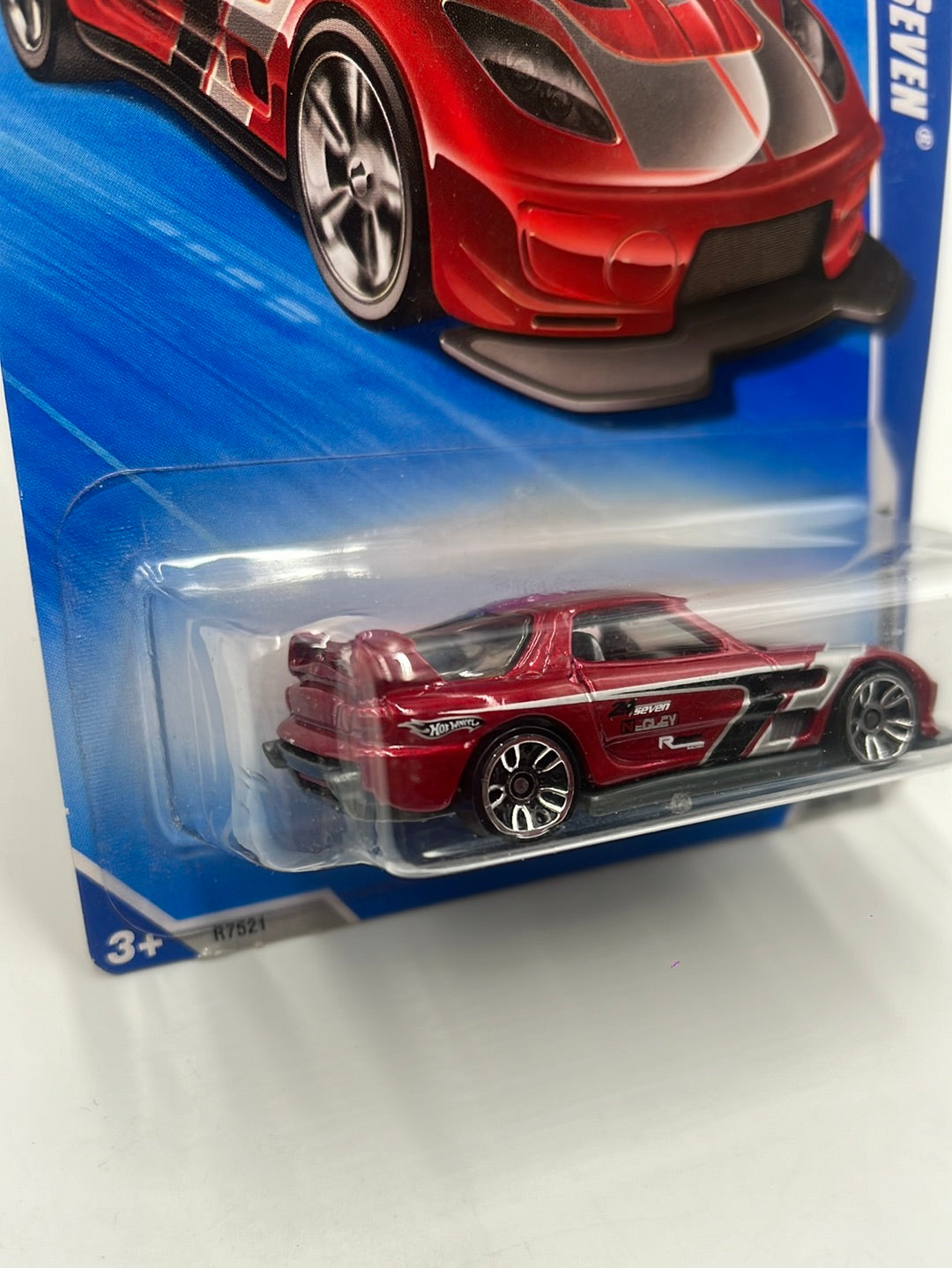 2010 Hot Wheels Nightburnerz 24/Seven Red 96/240 86A