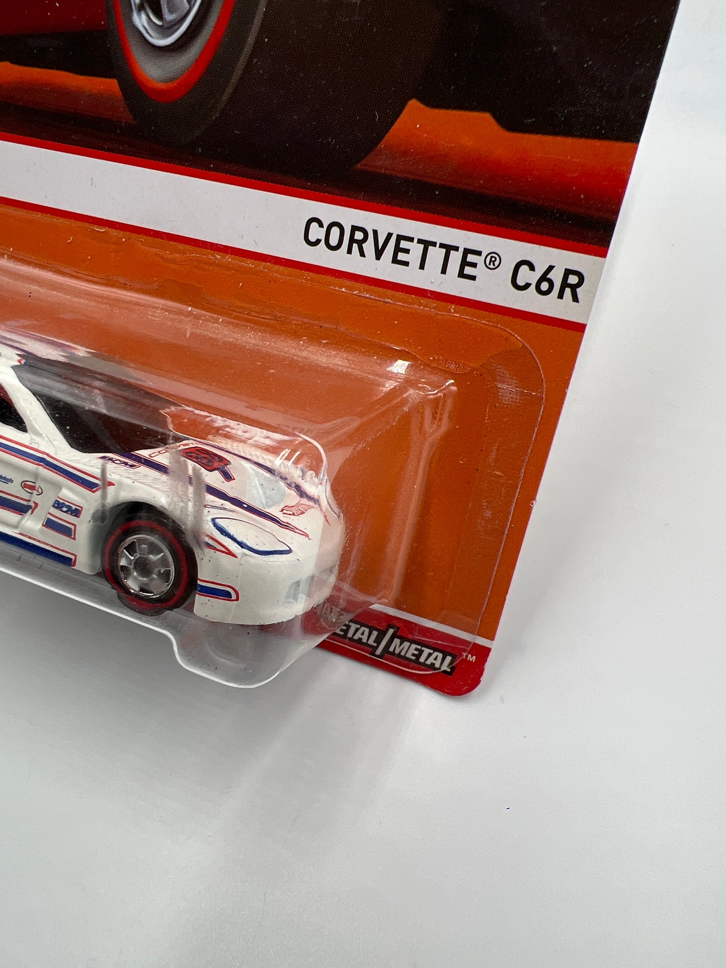 Hot Wheels Heritage Redline #17 Corvette C6R White 160N