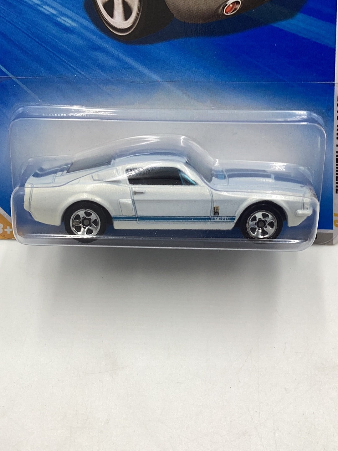 2010 Hot Wheels new models #1 67 Shelby GT 500 white 23H