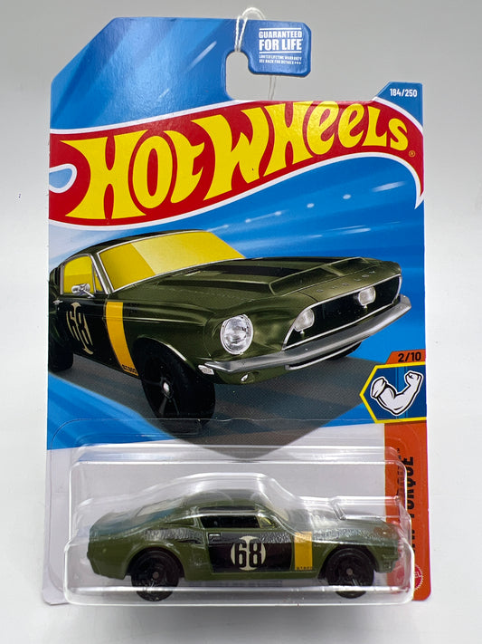 2026 Hot Wheels J Case #184 68 Shelby GT500 Green