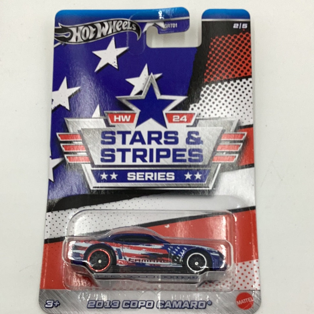 2024 Hot Wheels Stars and Stripes Series Complete set 1-5 157A