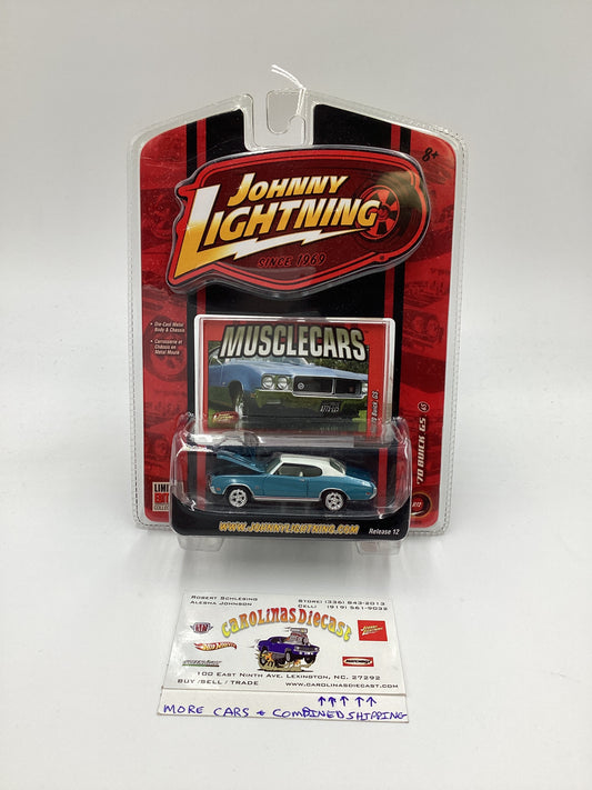 Johnny Lightning Muscle Cars 70 Buick GS Blue 221A