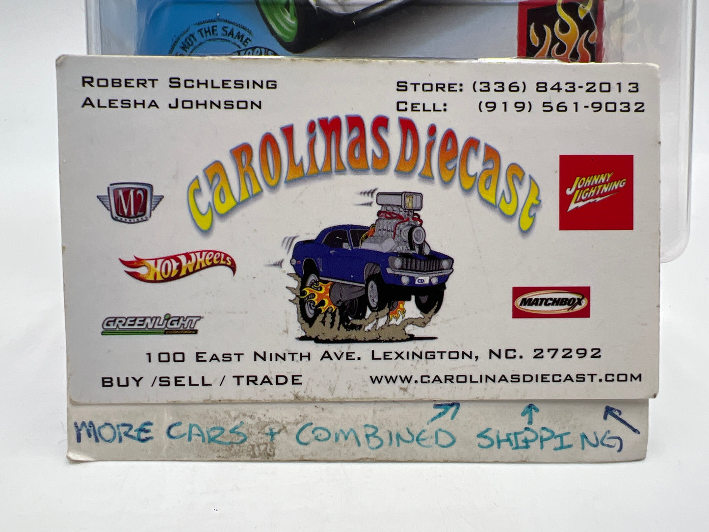 2020 Hot Wheels Super Treasure Hunt #221 65 Ford Galaxie W/Protector