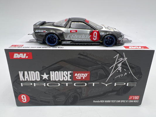 Mini GT Kaido House #190 CHASE Honda NSX Kaido Test Car Spec V1 DAI NSX GReddy