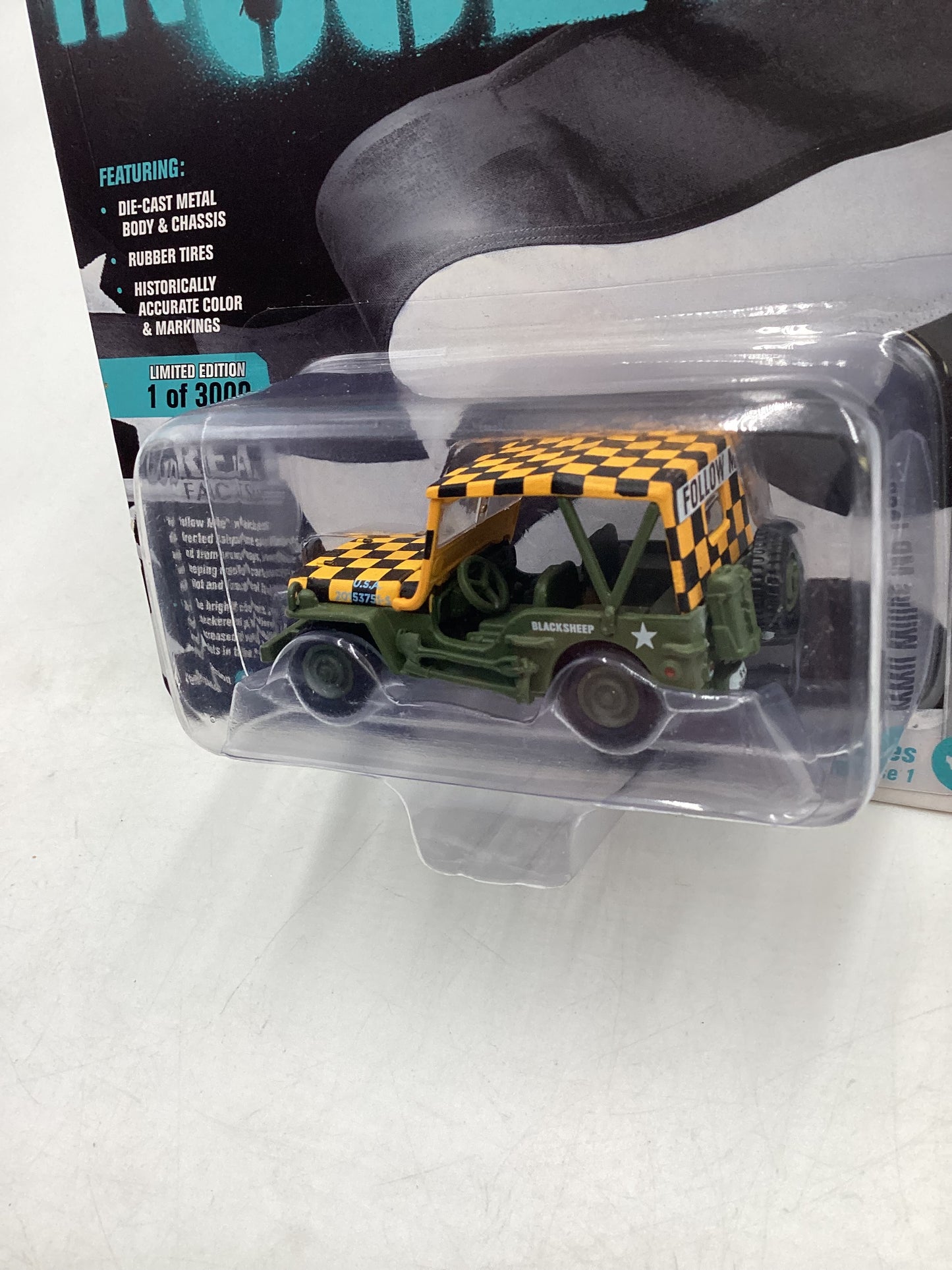 Johnny Lightning Greatest Generation in Color WWII Willys MB Jeep 227E