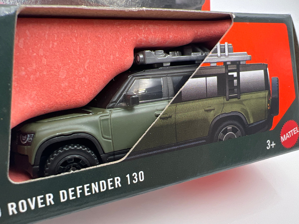2026 Matchbox Moving Parts #48 Land Rover Defender 130 Matte Green 217B
