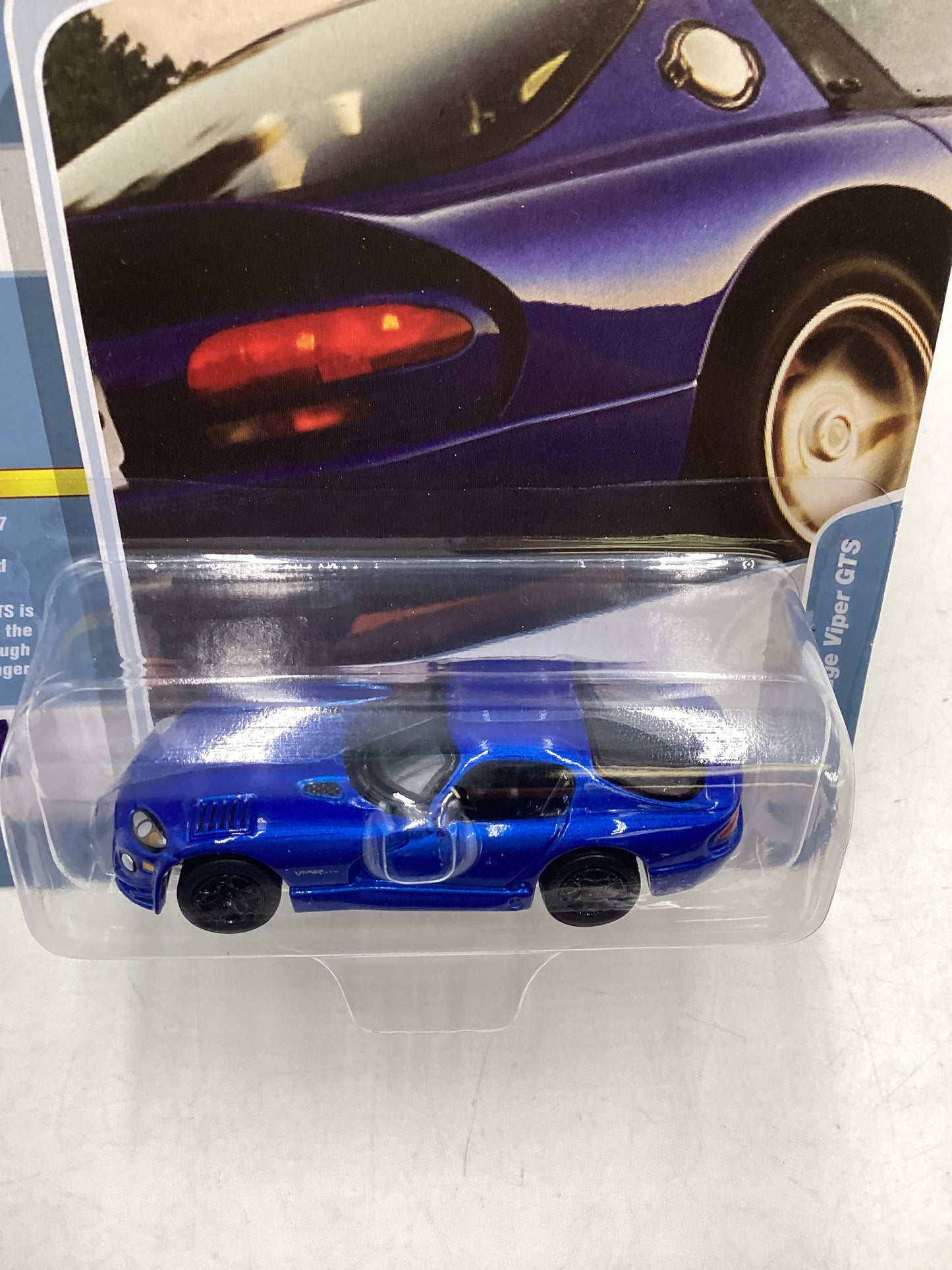 Johnny Lightning Classic Gold Collection Dodge Blue 1997 Dodge Viper GTS 227G