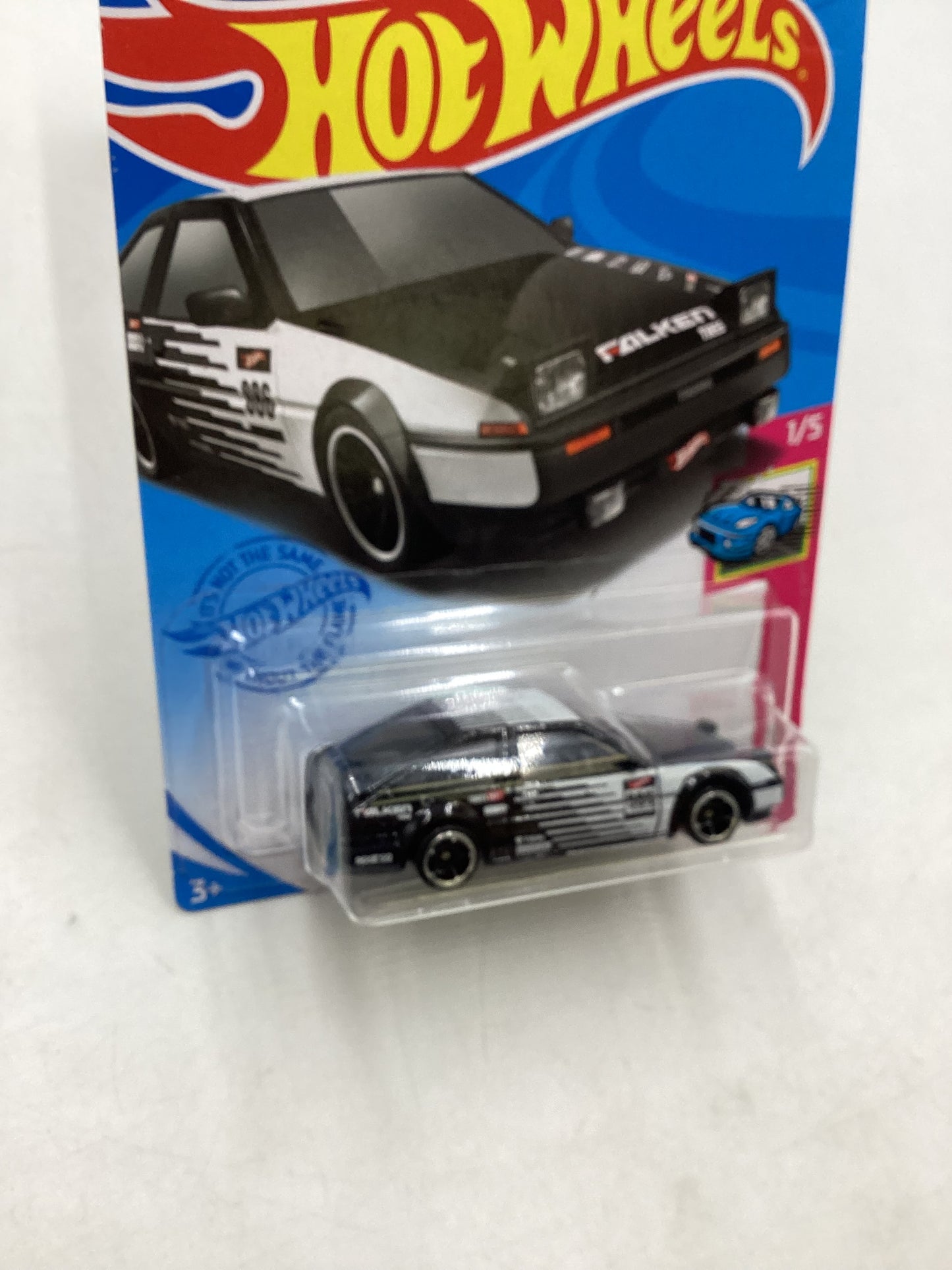 2021 Hot Wheels #31 Toyota AE86 Sprinter Trueno Failken Black 92D