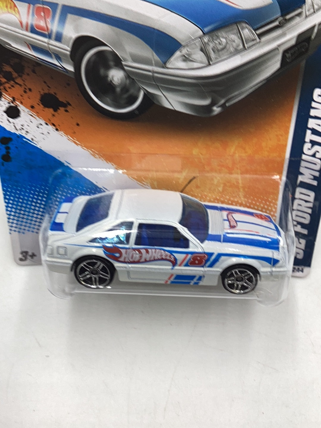 2011 Hot Wheels HW Racing #159/244 92 Ford Mustang GT 20C