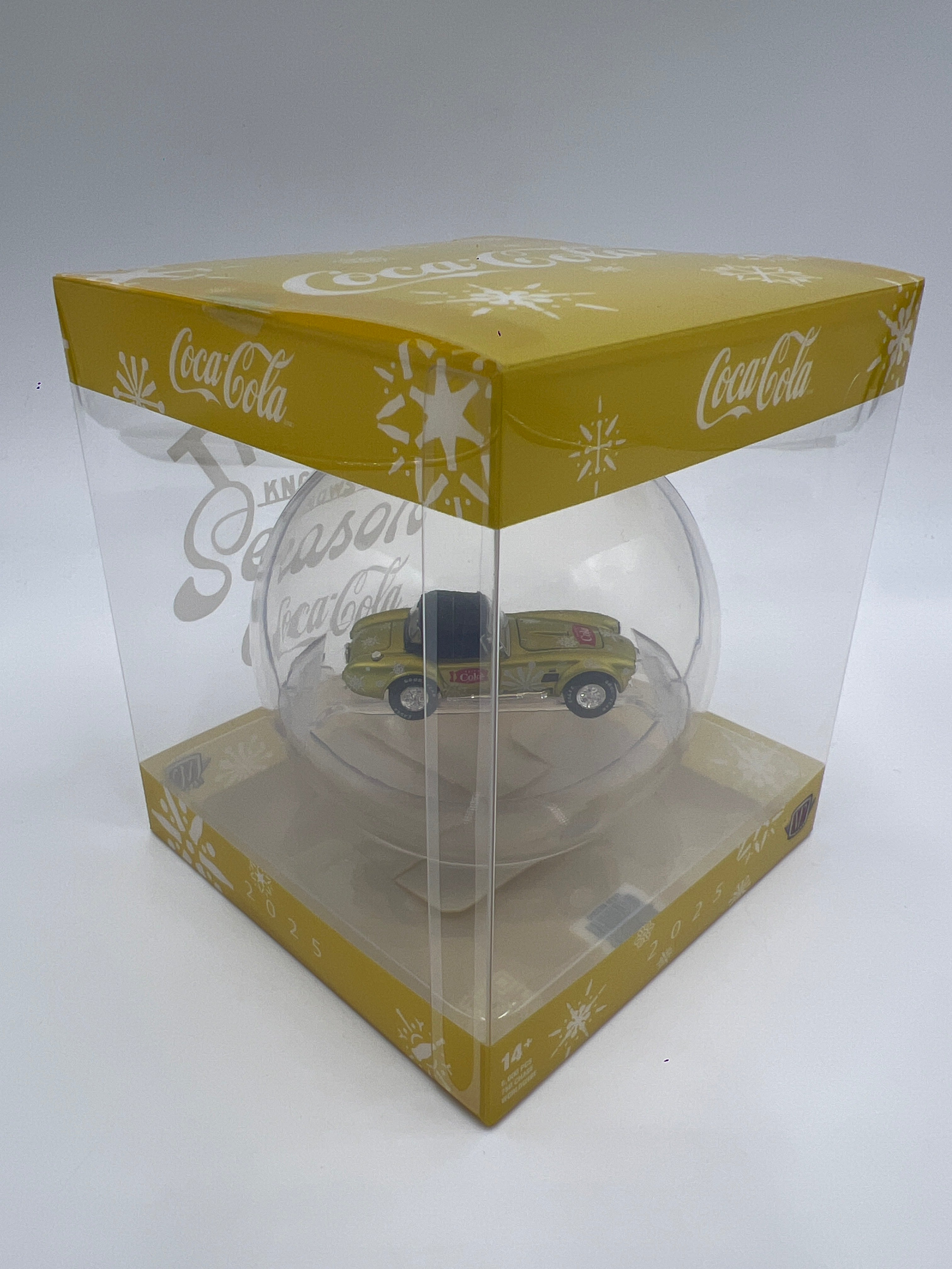 2025 M2 Machines Coca Cola Holiday Christmas Ornaments 1965 Ford
