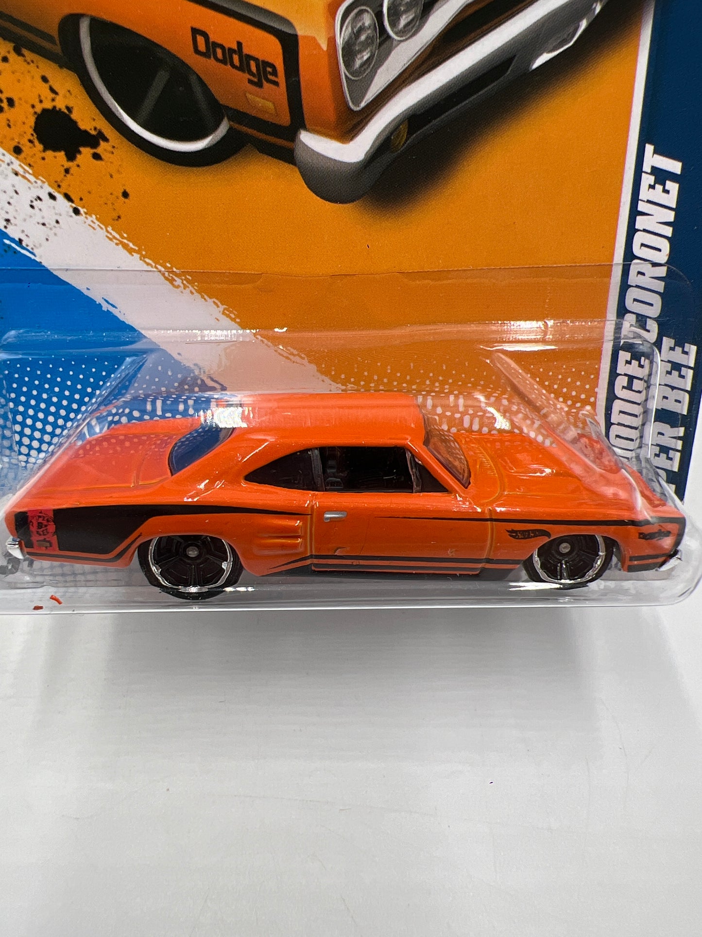 2012 Hot Wheels Muscle Mania Mopar #84 69 Dodge Coronet Super Bee Orange 39D
