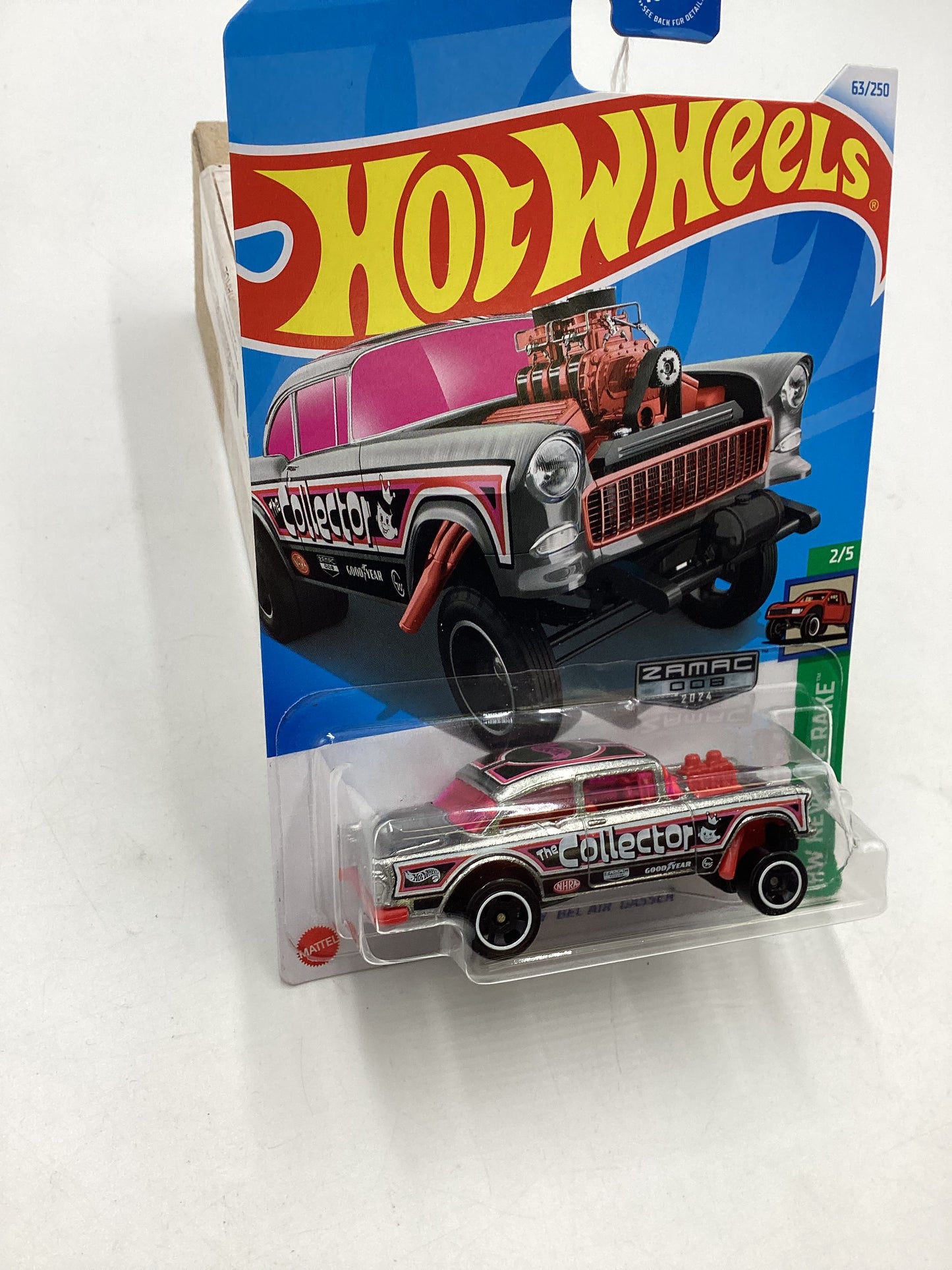 2024 Hot Wheels Zamac #63 ‘55 Chevy Bel Air Gasser for a certain customer i will cancel if you order